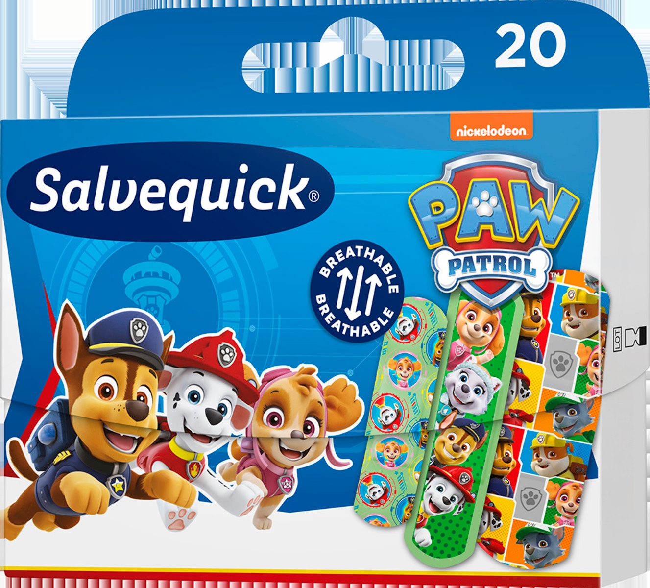 

Salvequick plastry Kids Psi Patrol 20 sztuk