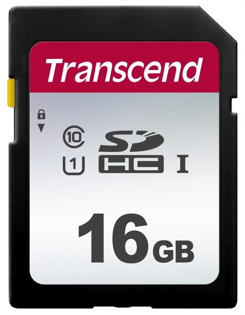 Transcend TS16GSDC300S Transcend paměťová karta Sdhc 16GB Class 10 95MB/s