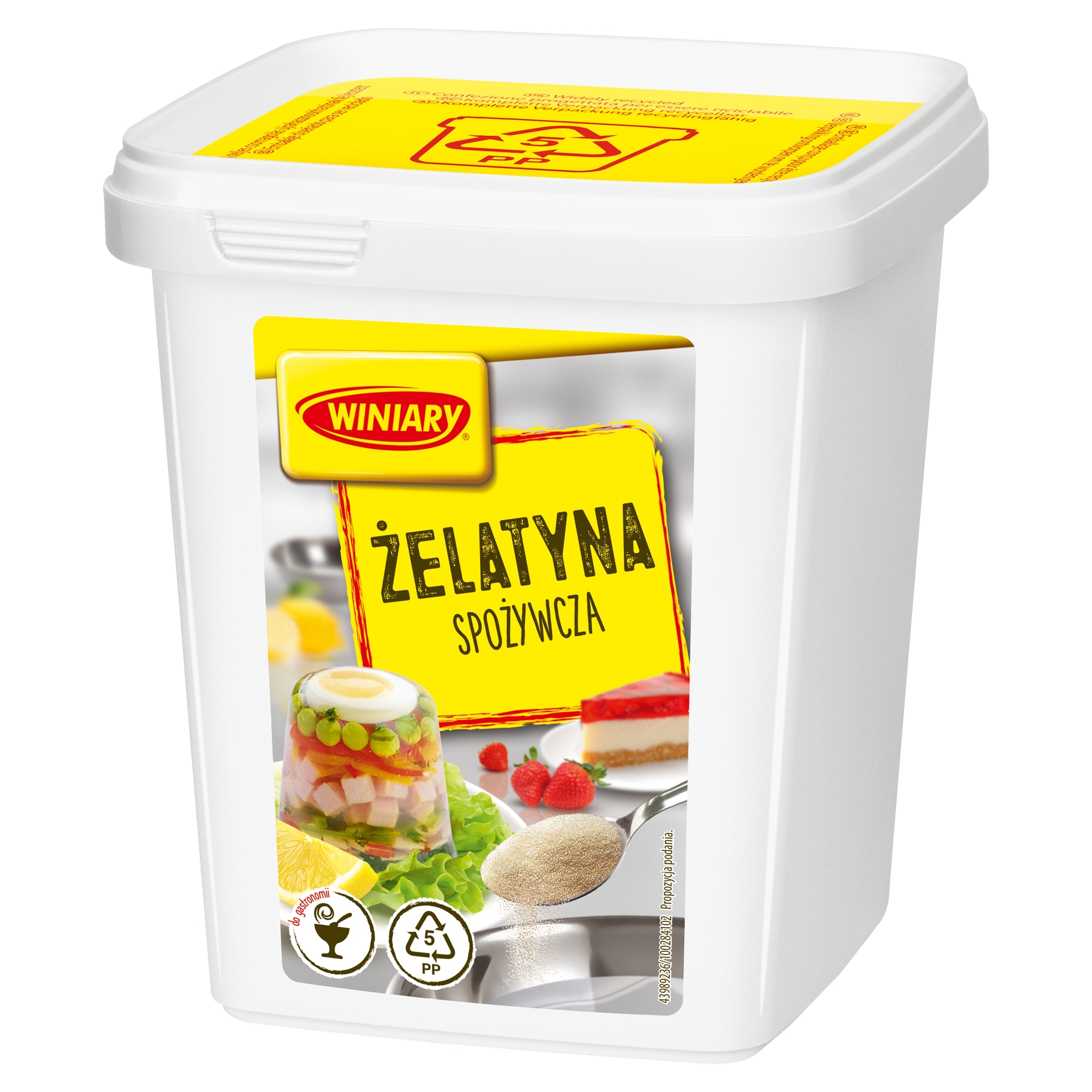 Jedlá Želatina Winiary 925 g