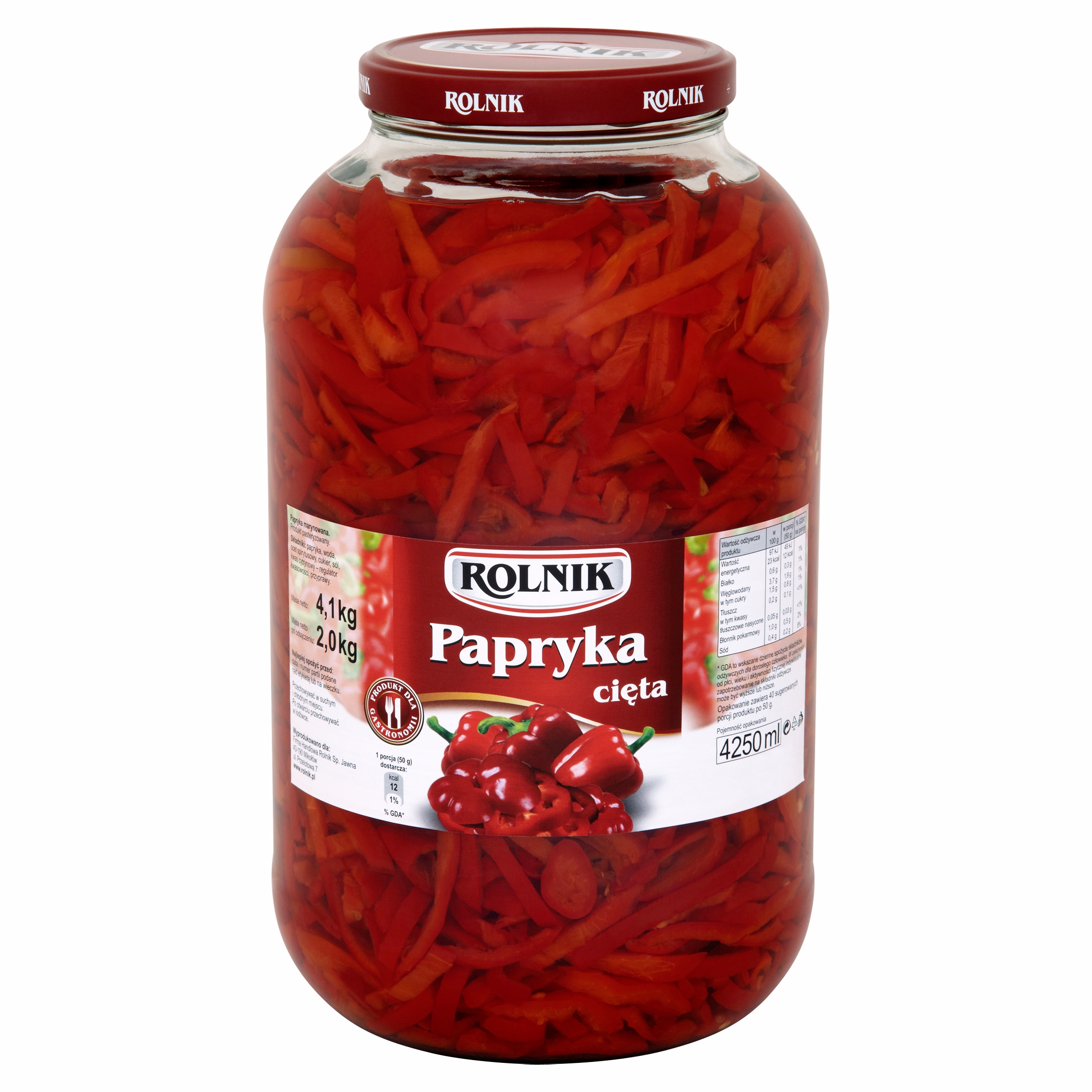 Rolnik Paprika řezaná 4,1 kg