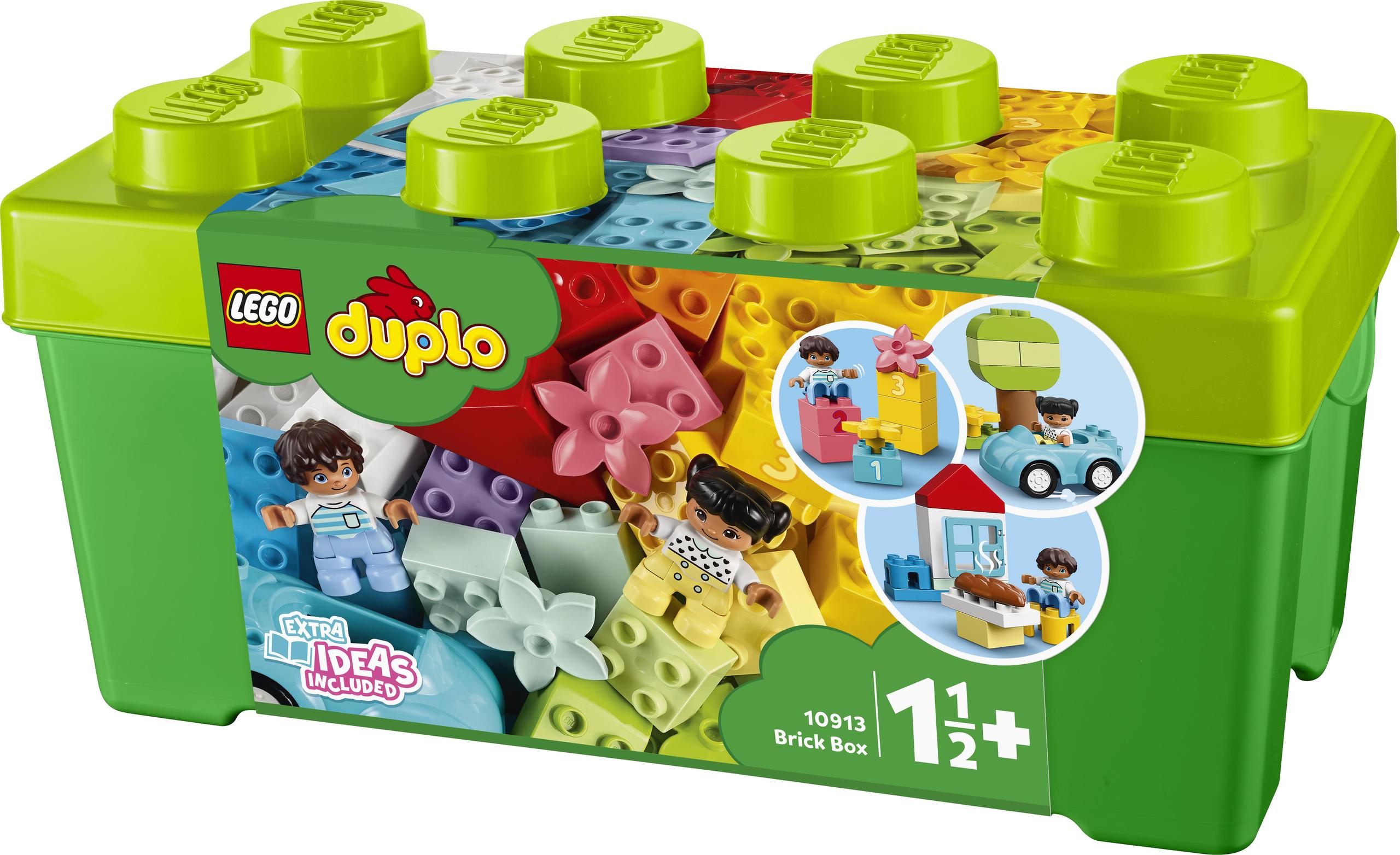 LEGO Duplo 10913 Pudełko z Klockami Średni BOX już dla 2 latka Liczba elementów 65 szt.