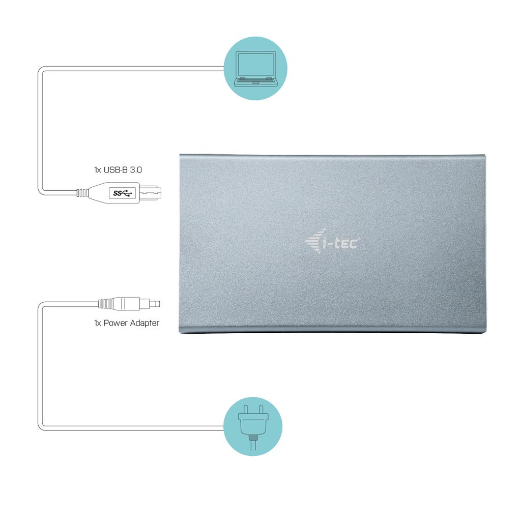 

Obudowa na dysk Hdd, Ssd iTec PCE2U31AC