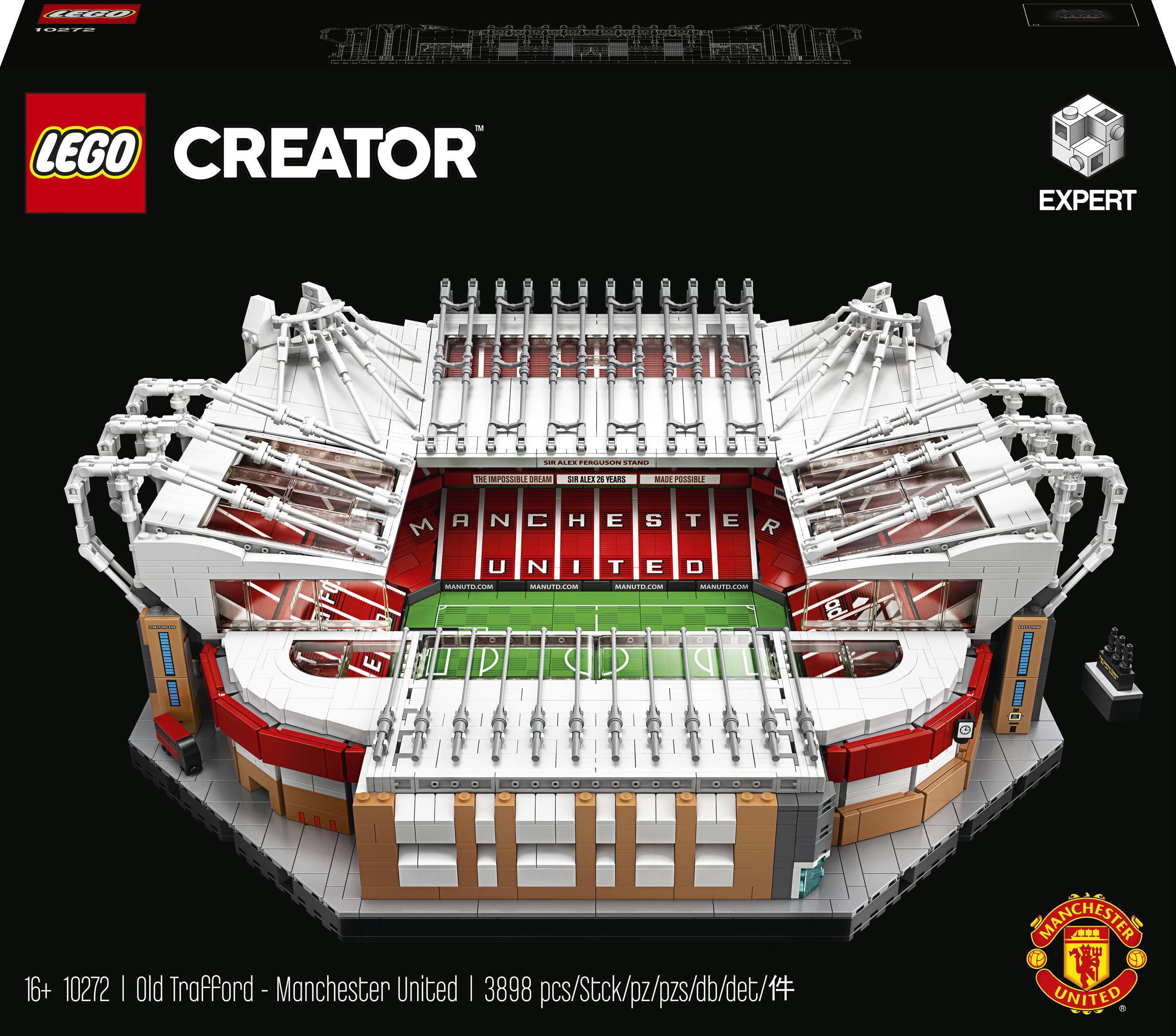 Lego Creator Expert Stadion Old Trafford Manchester United 10272 Ideał!