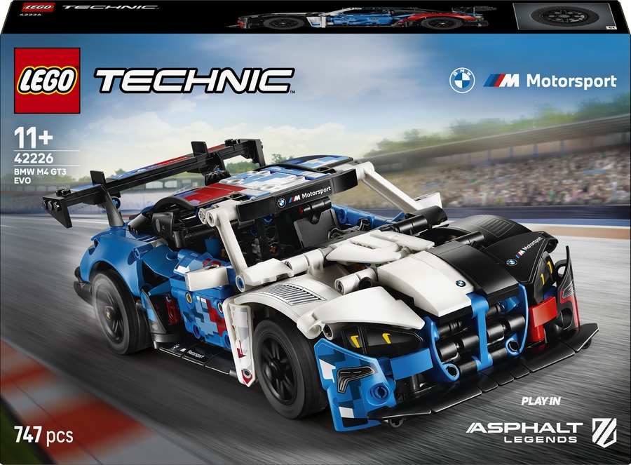 Lego 42226 Technic kpl Bmw M4 GT3 Evo 11+ 747ks