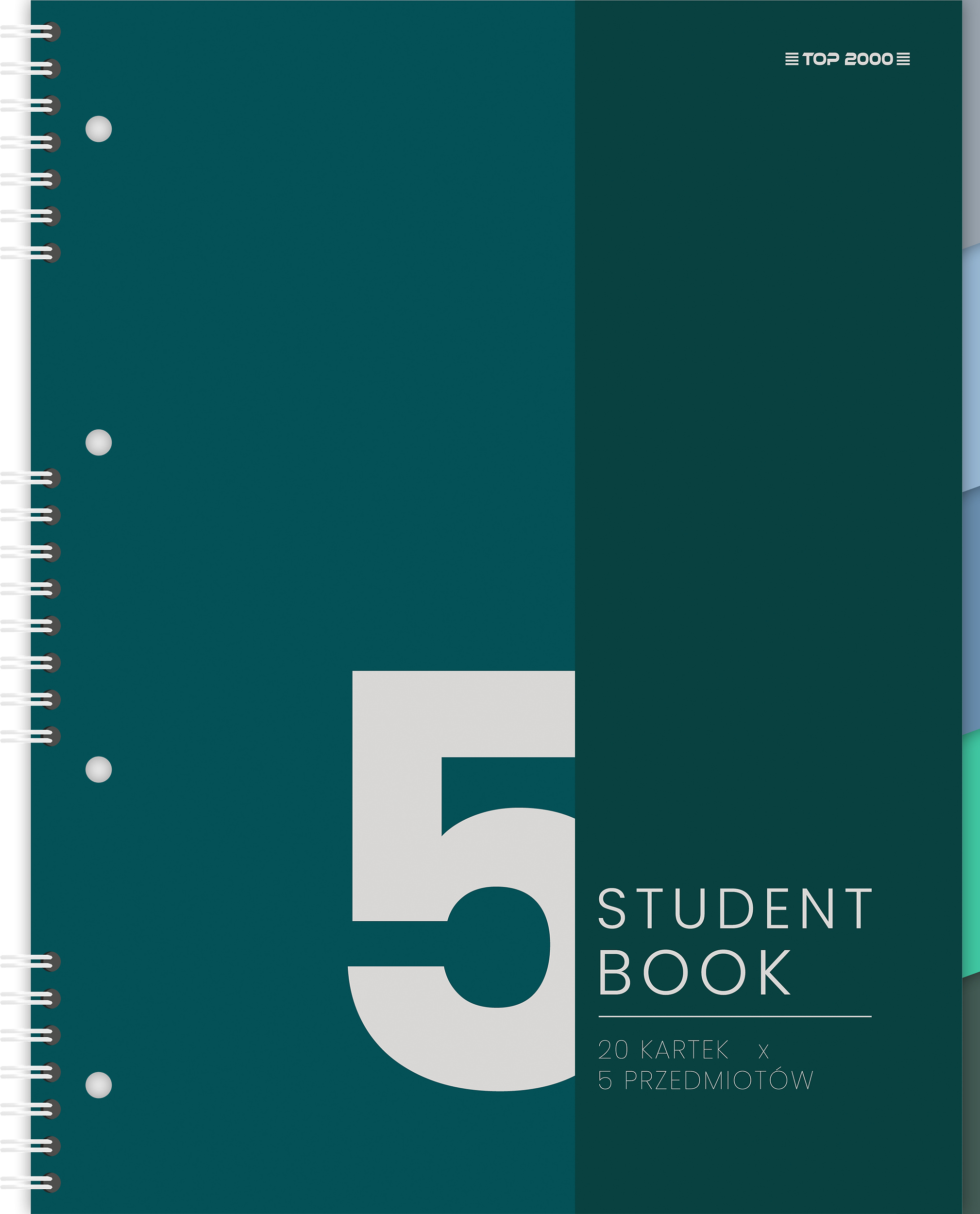 KOŁOZESZYT A4/100K KRATKA TOP STDNTBK 400179520