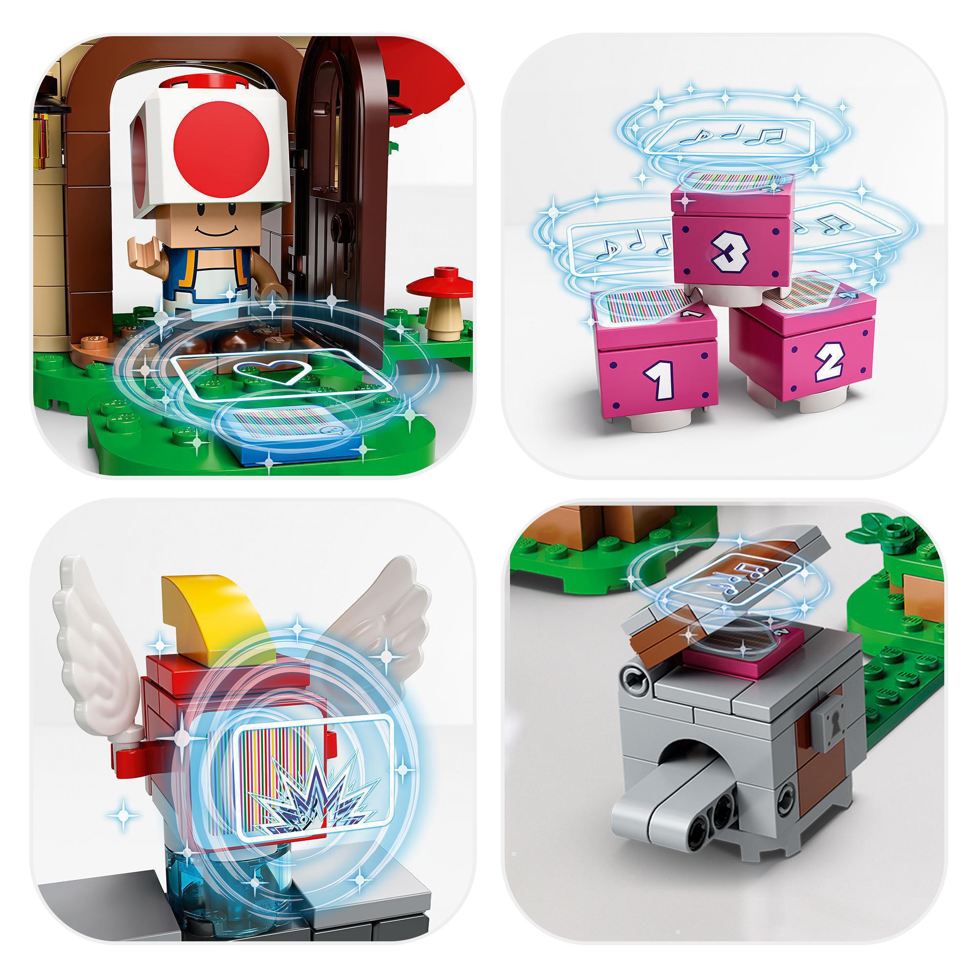 LEGO 71368 Super Mario 71368 Toad szuka skarbu zestaw rozszerzający +GRATIS Liczba elementów 464 szt.