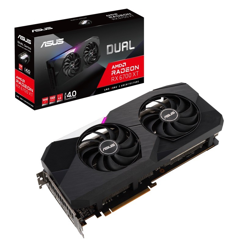 

Karta graficzna Asus DUAL-RX6700XT-12G 12 Gb