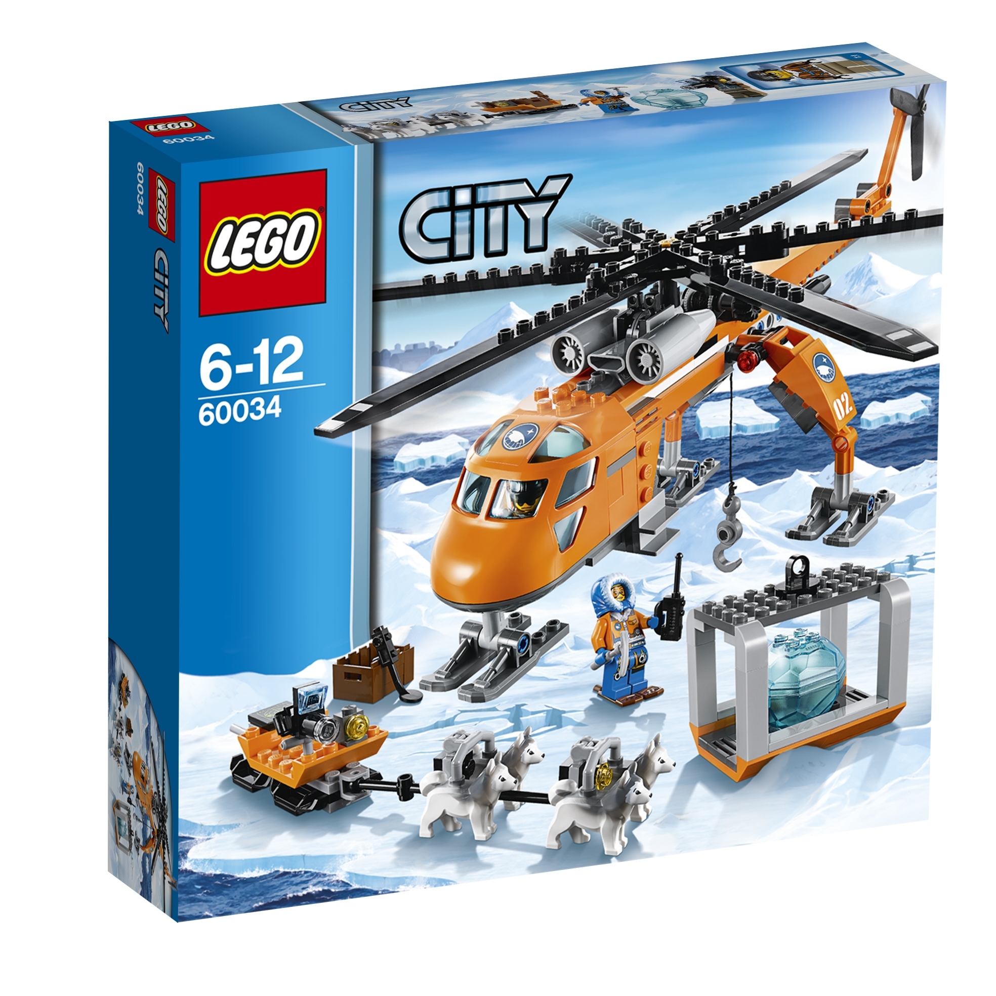 Lego City 60034 Arktyczny helikopter dźwigowy