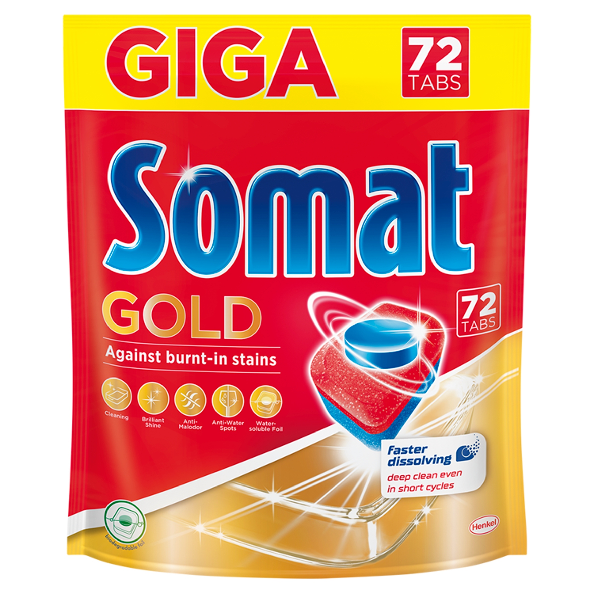 

Somat Gold Tabletki do Zmywarki Giga 216 szt.