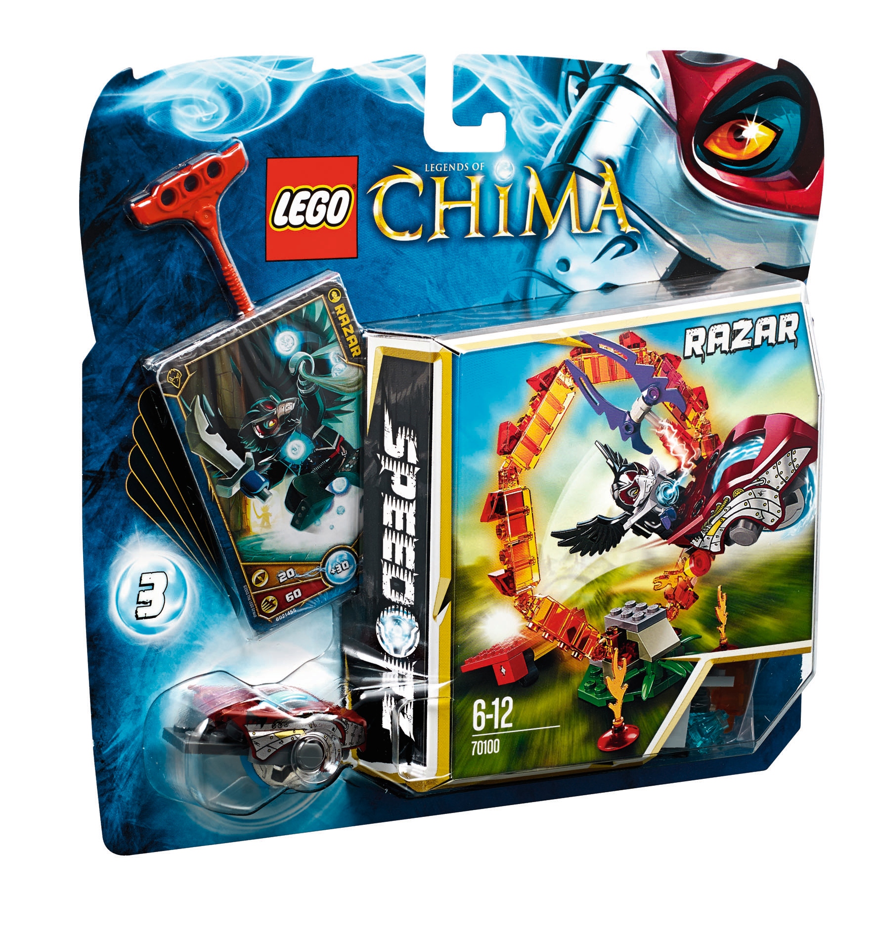 Lego 70100 Legends of Chima Pierścień ognia