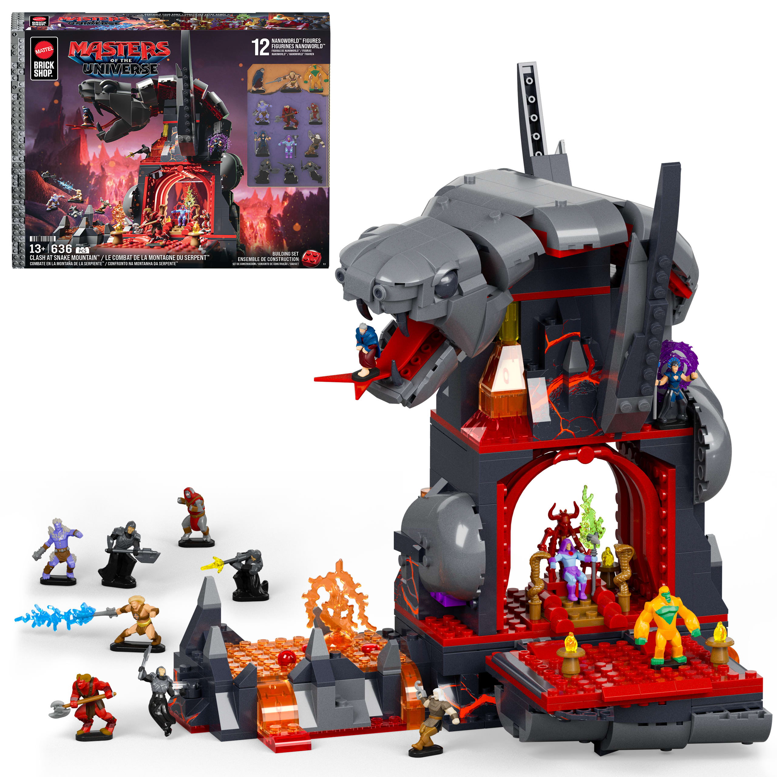 Mattel Motu Starcie na Wężowej Górze Zestaw 13+ JMB31