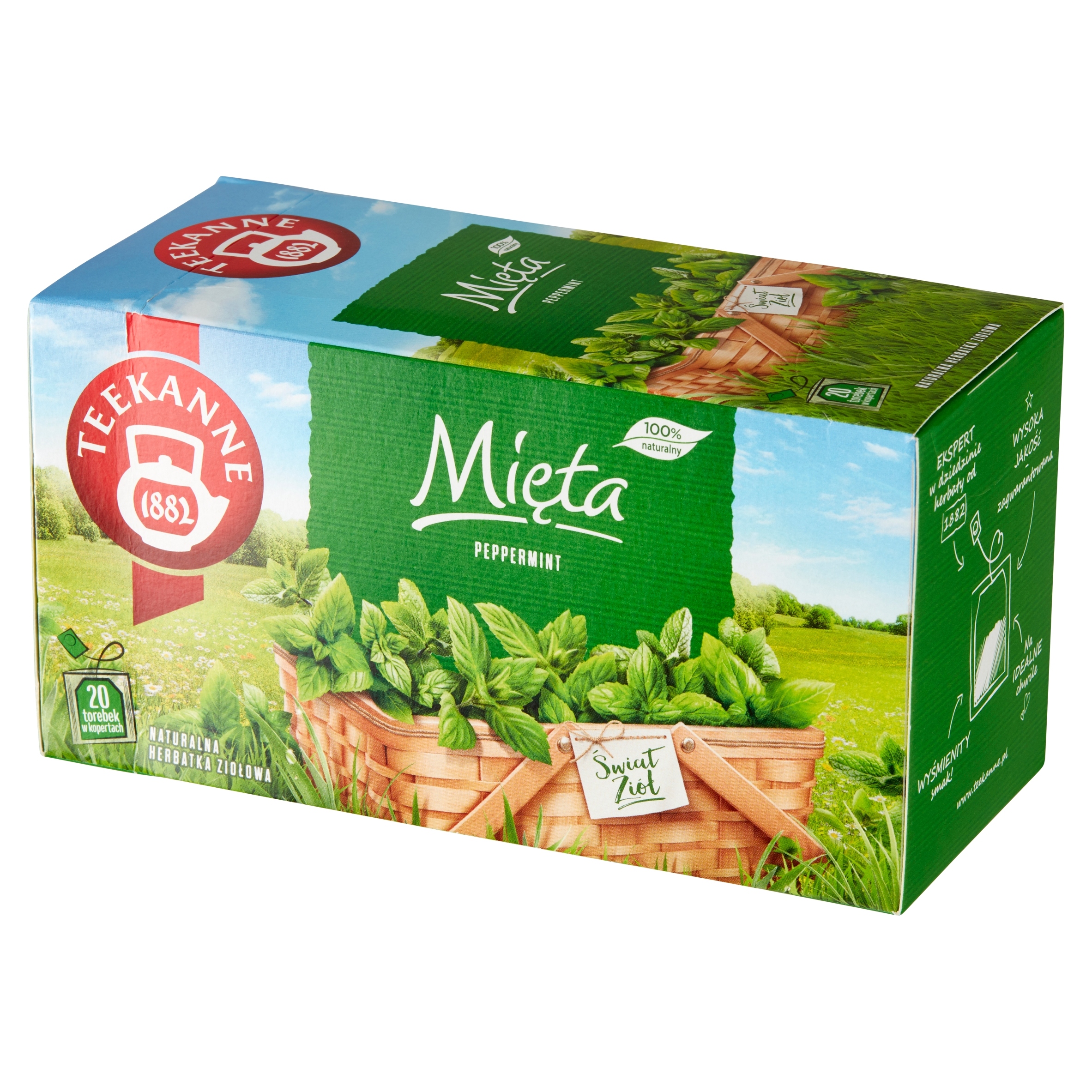 Levně Teekanne Čaj Máta 20 x 1,5 g