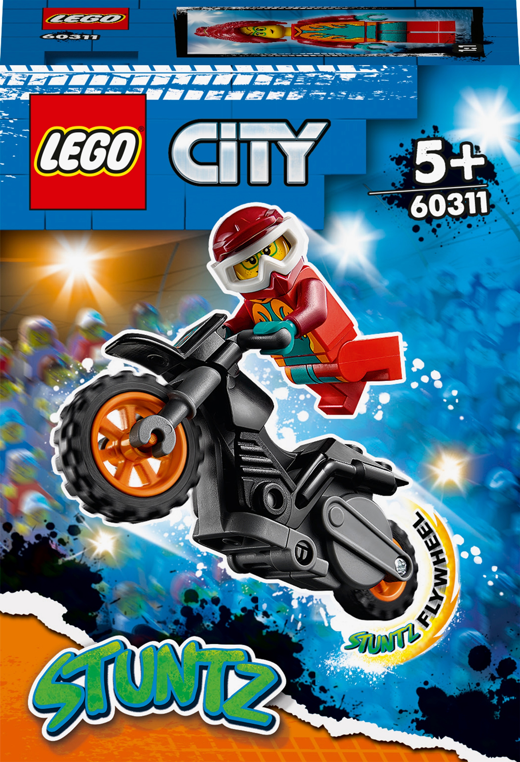 

Lego City Ognisty Motocykl Kaskaderski 60311