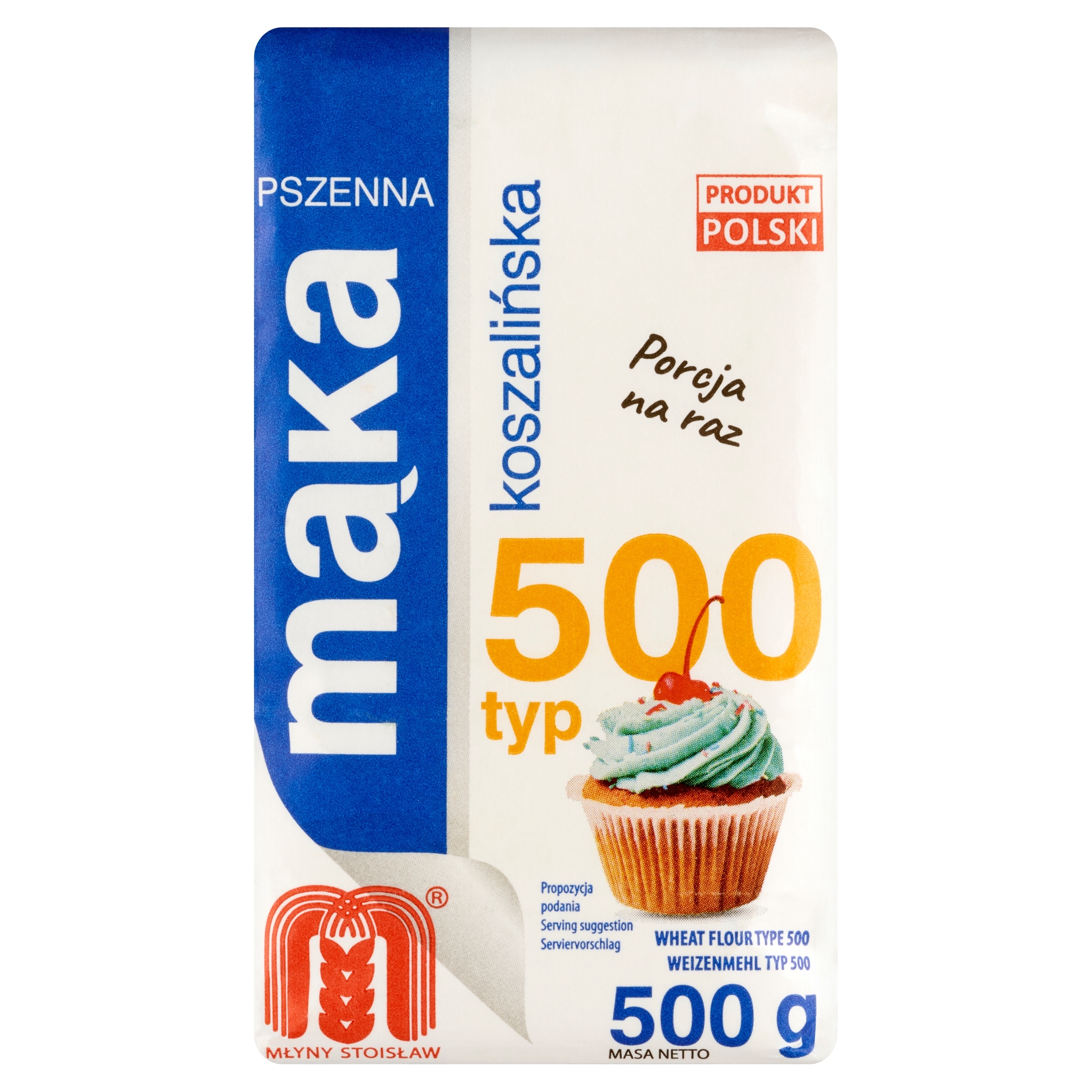 Levně 13X Młyny Stoisław Pšeničná mouka košalinská typ 500 0,5 kg