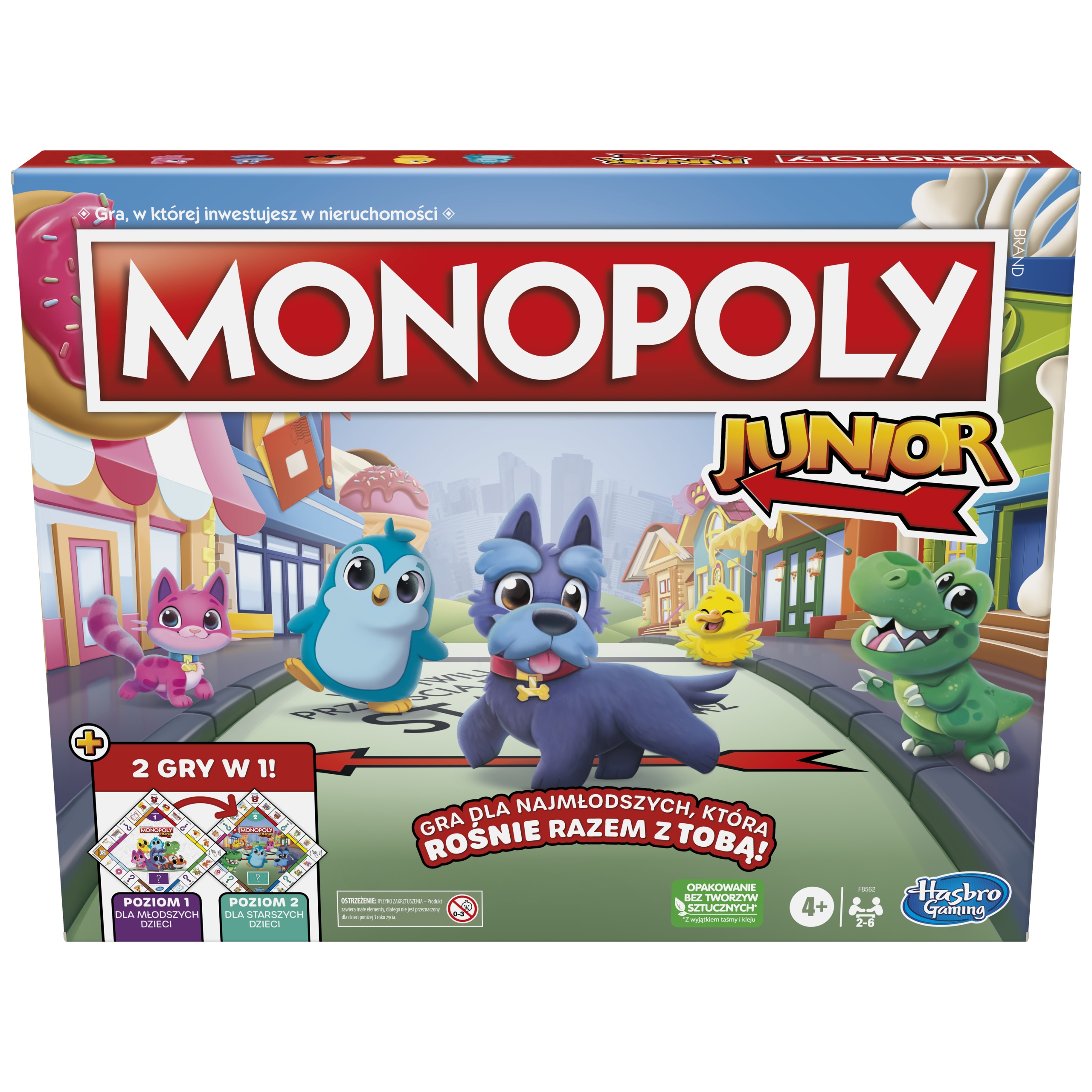 Gra planszowa Monopoly Junior Hasbro