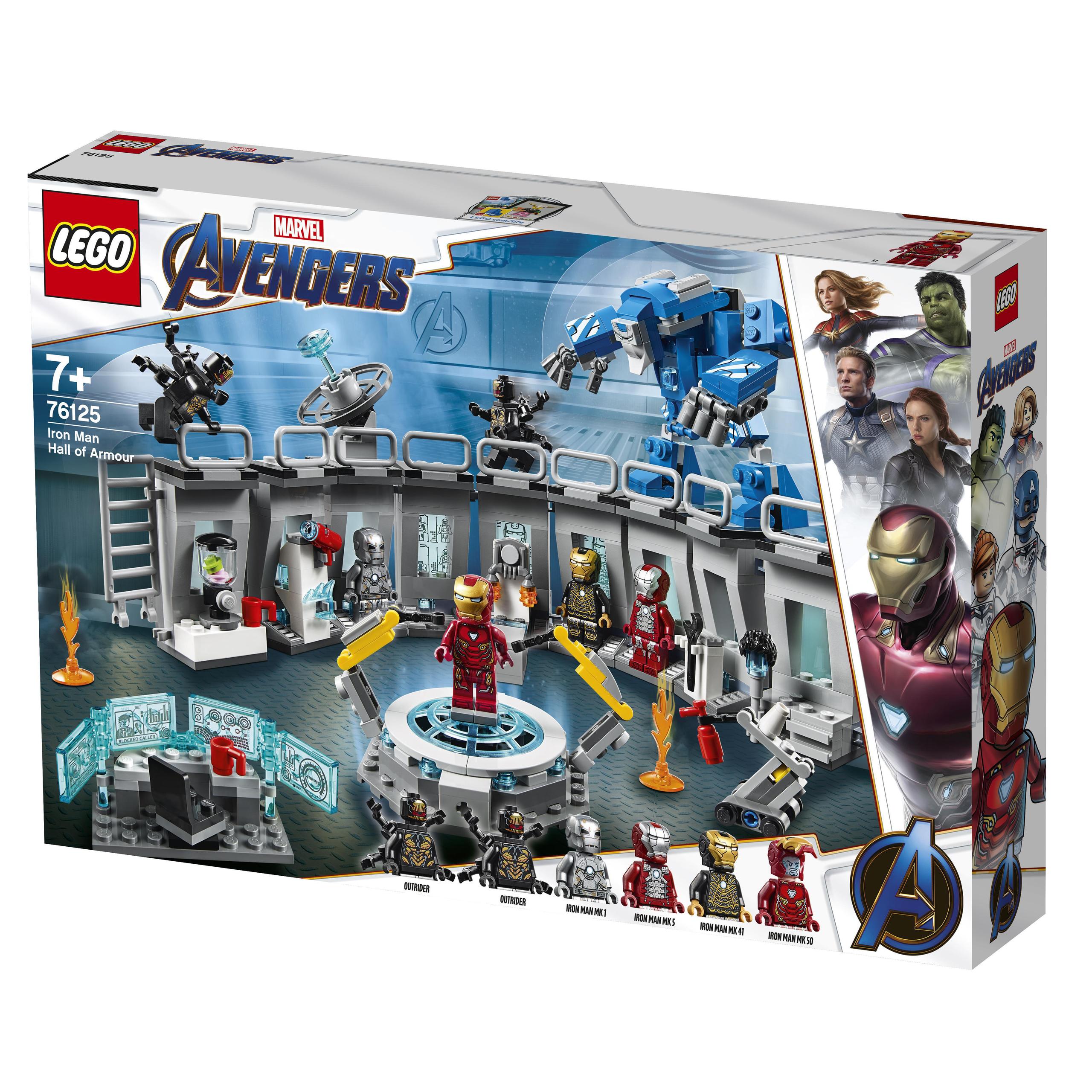 Lego Marvel Heroes 76125 Iron Manovy brnění Stavebnice Originální Nové