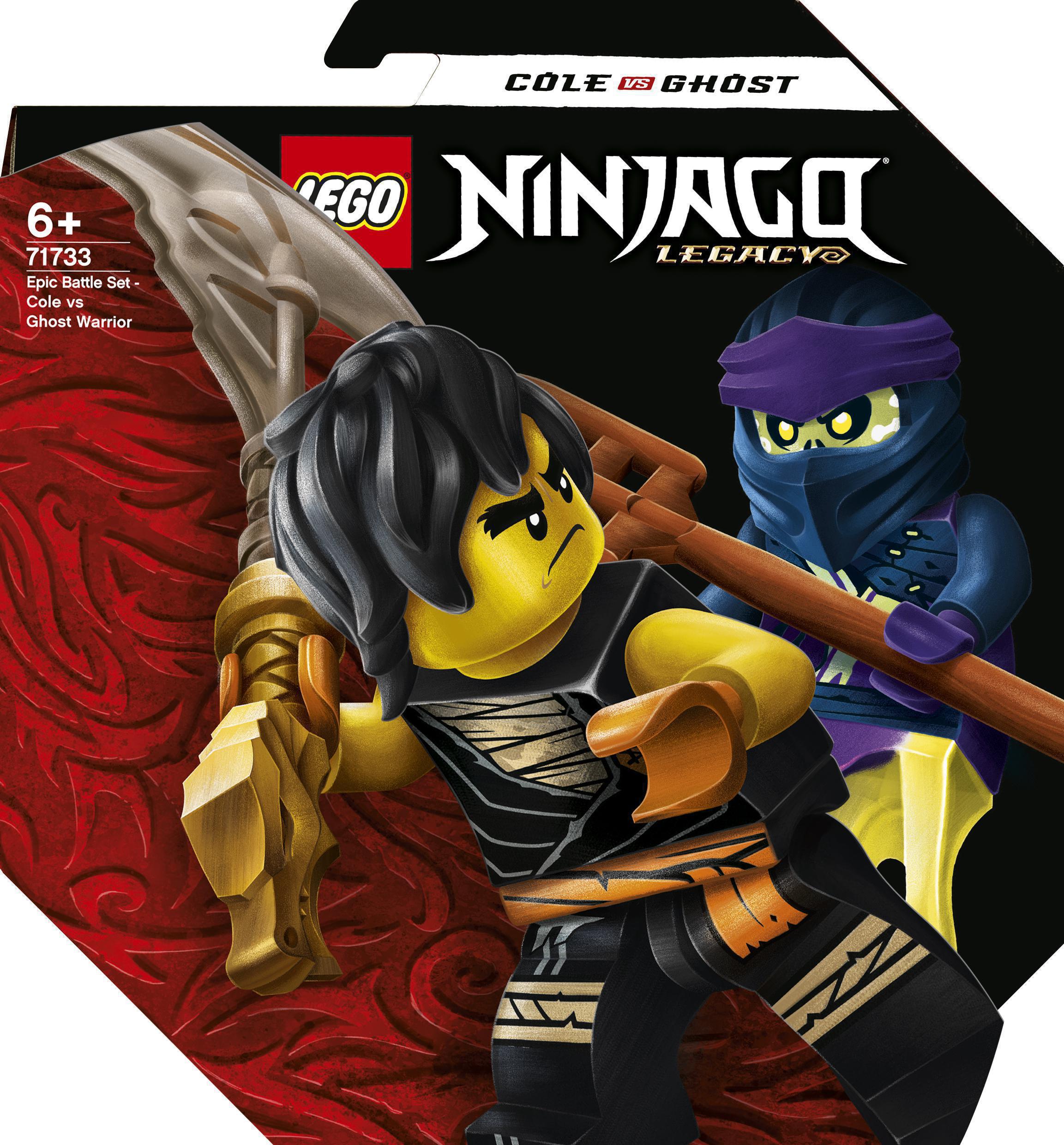 Lego 71733 Ninjago Epický bojový set Cole kontr