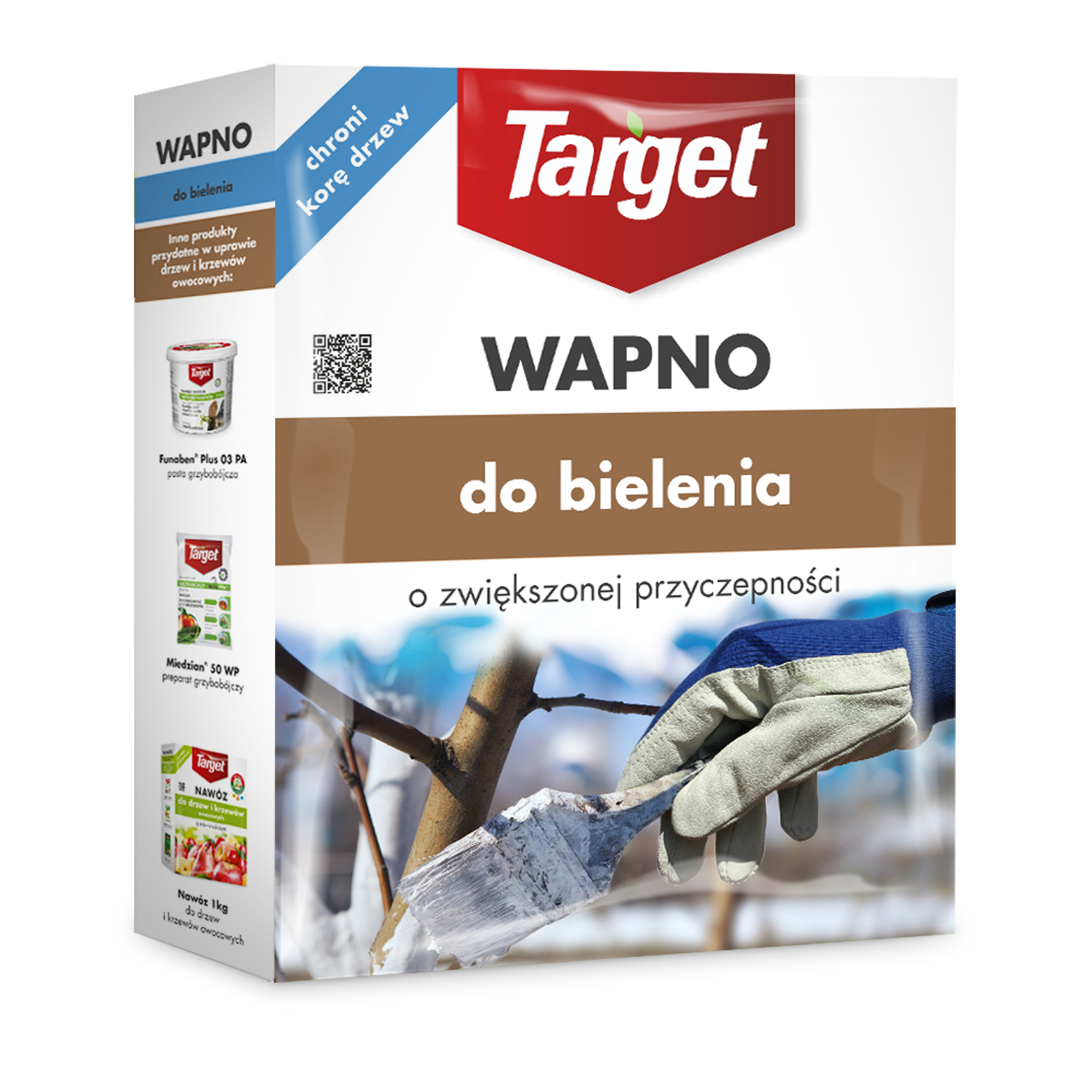 

Wapno do bielenia drzewek 1kg Target chroni korę
