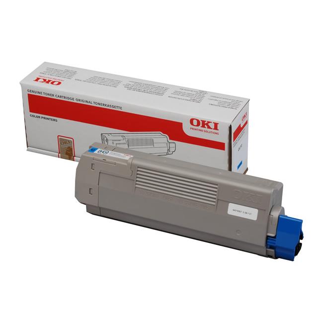 Toner Oki 46507507 modrý (cyan)