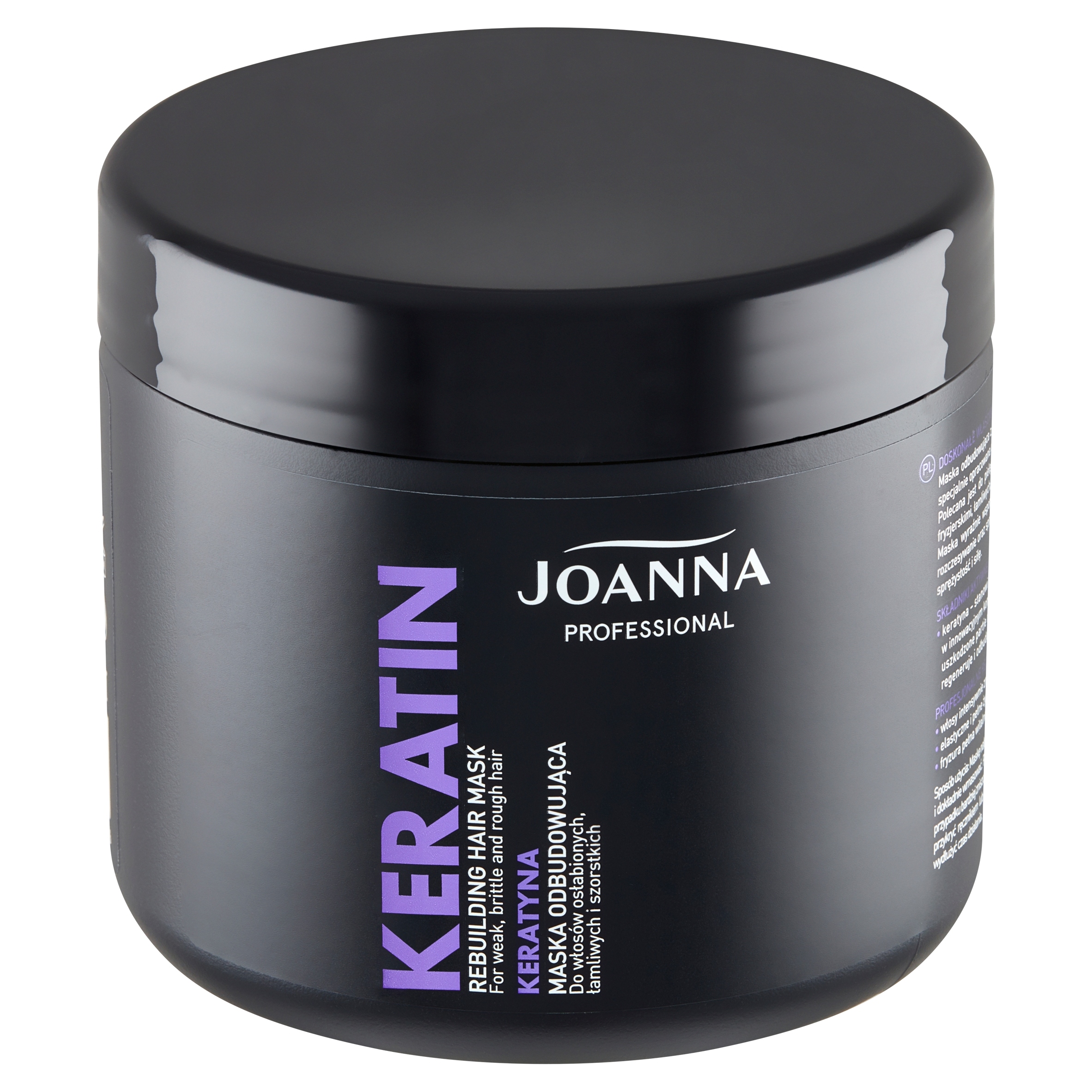 JOANNA PROFESSIONAL KERATYNA Maska odbudowująca 500g