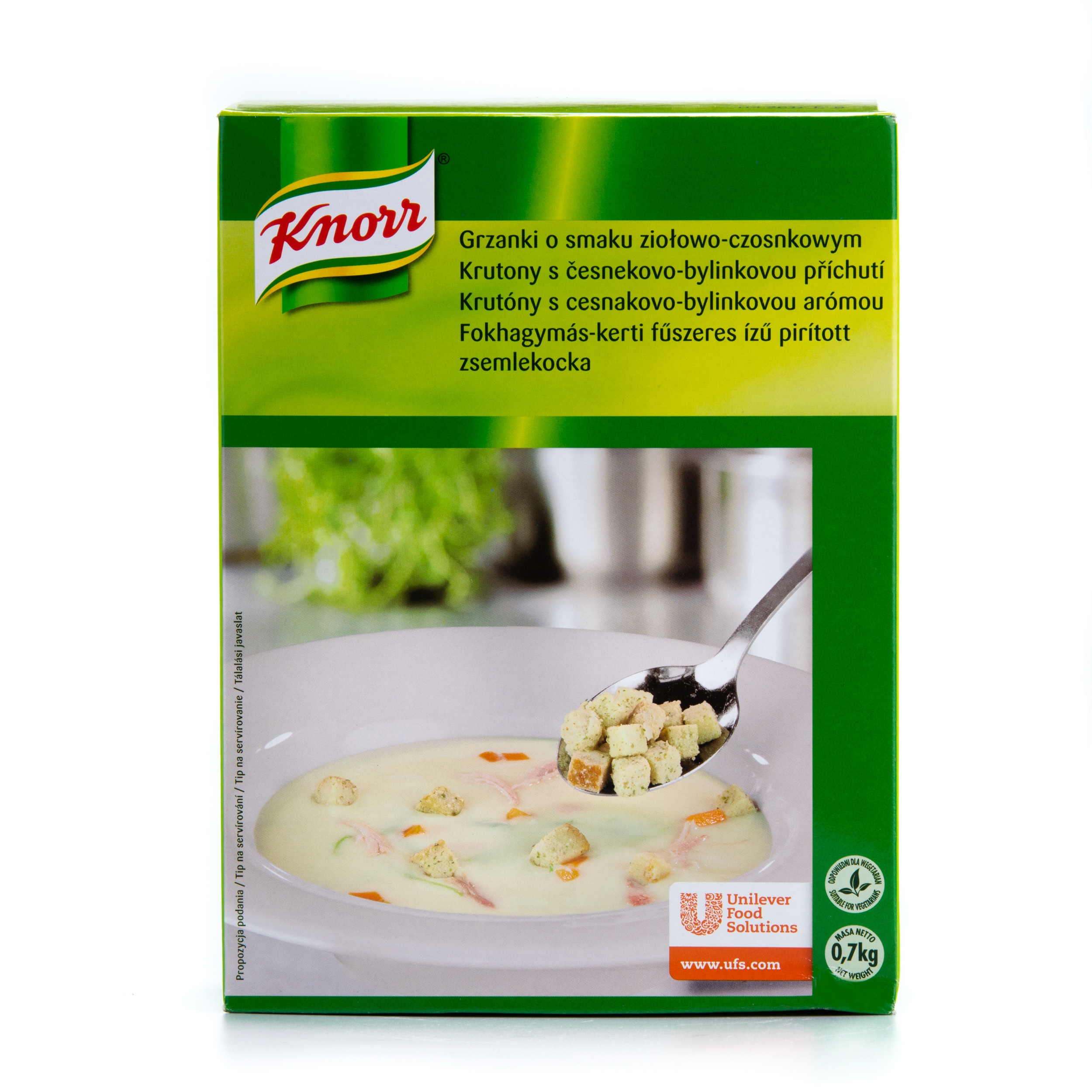 Bylinně-česnekové topinky 0,7 kg Knorr