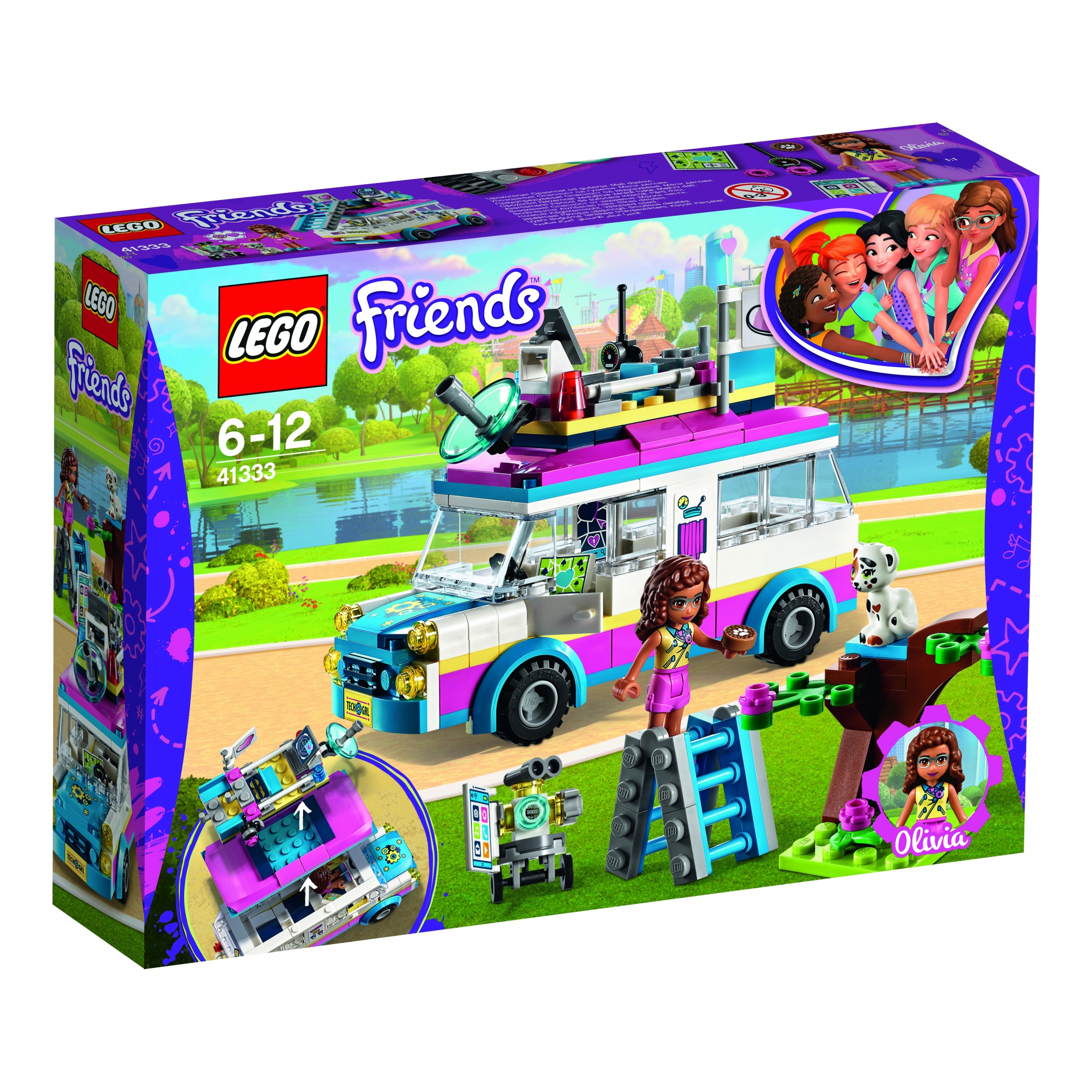 Lego Friends 41333 Oliviina dodávka 41333