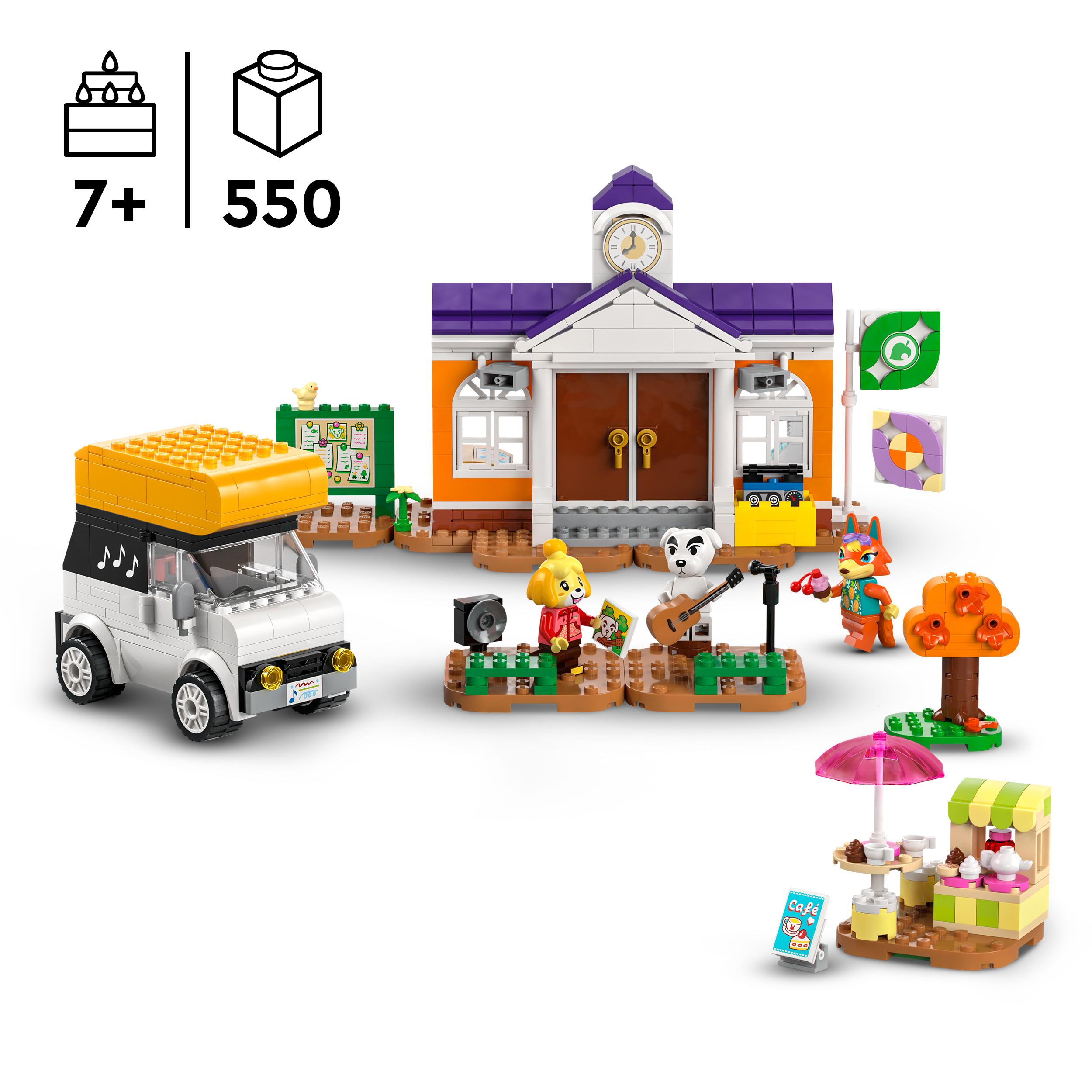 stavebnice Lego 77052 Animal Crossing Koncert K.k. na náměstí 550 dílků