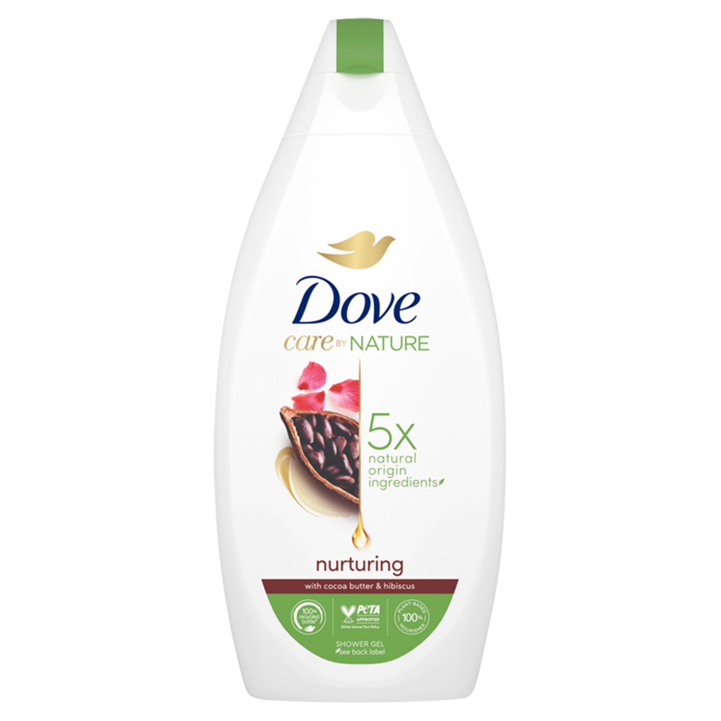 Dove Care By Nature Żel Pod Prysznic Nurturing Cocoa Butter Hibiscus 400ml