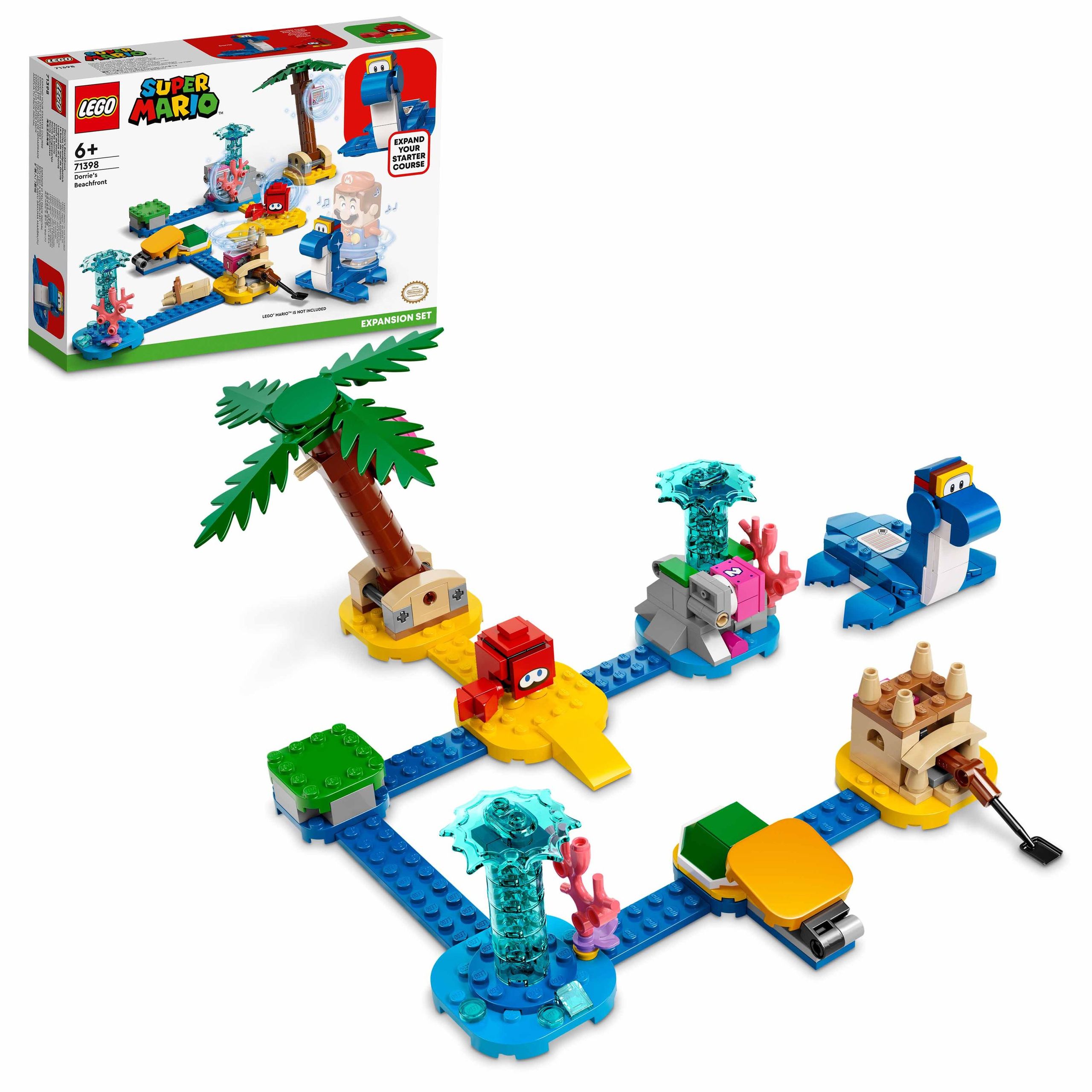 Lego Mario 71398 Zestaw rozszerzający Nabrzeże Dorrie