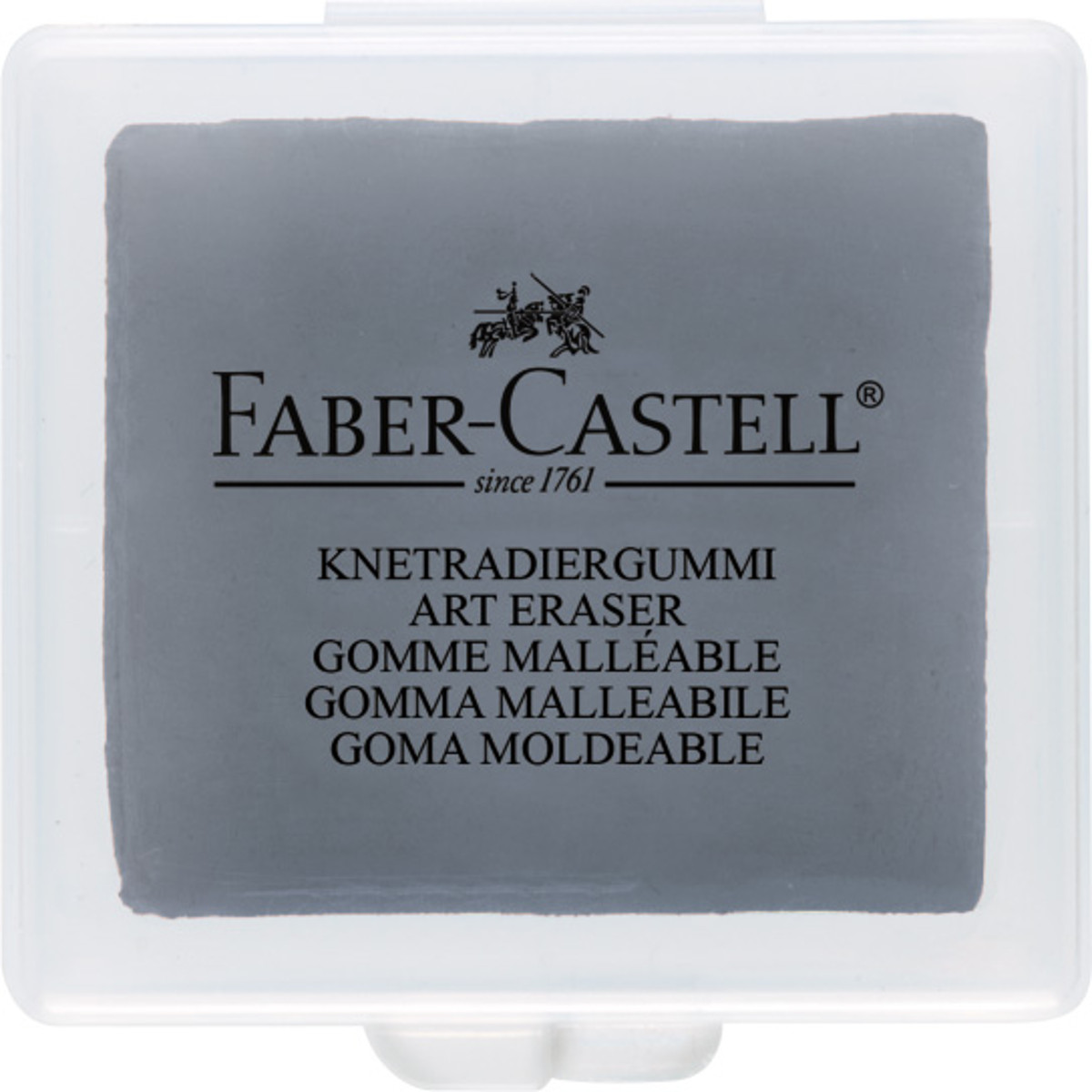 Gumka Chlebowa Faber-Castell Szara Etui