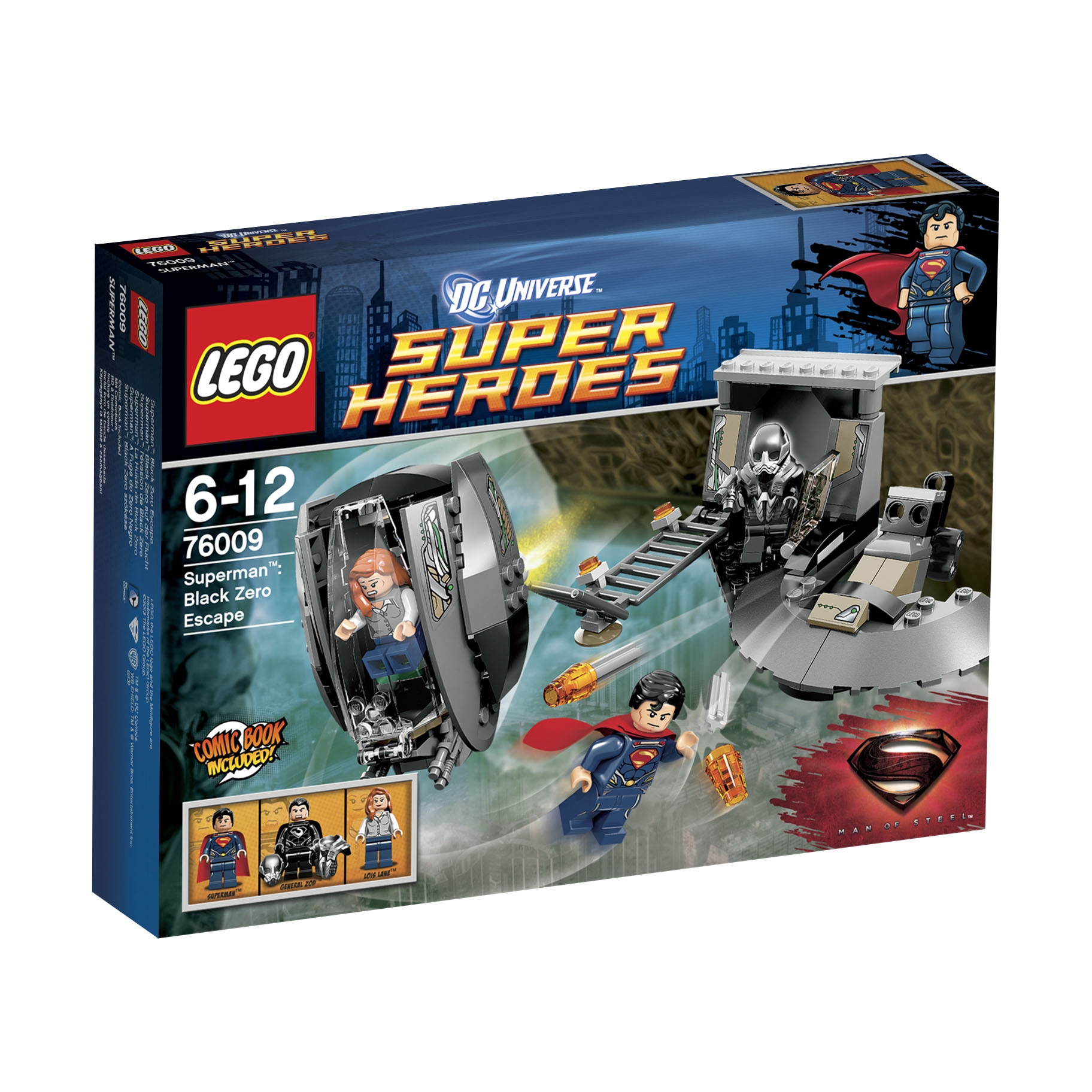 Lego Heroes 76009 Superman: Black Zero Escape