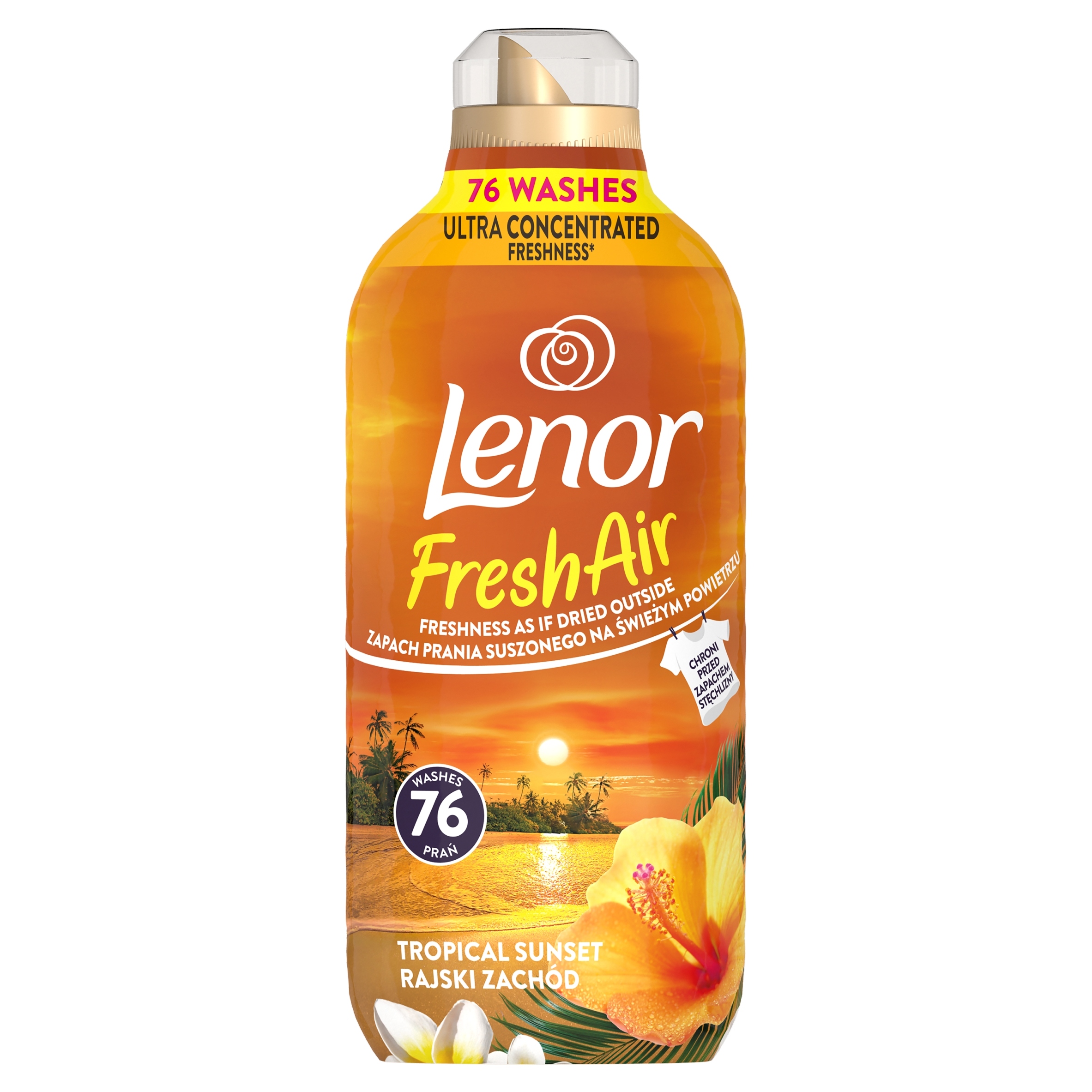 Lenor Fresh Air Tekutá aviváž na 76 praní, Tropical Sunset