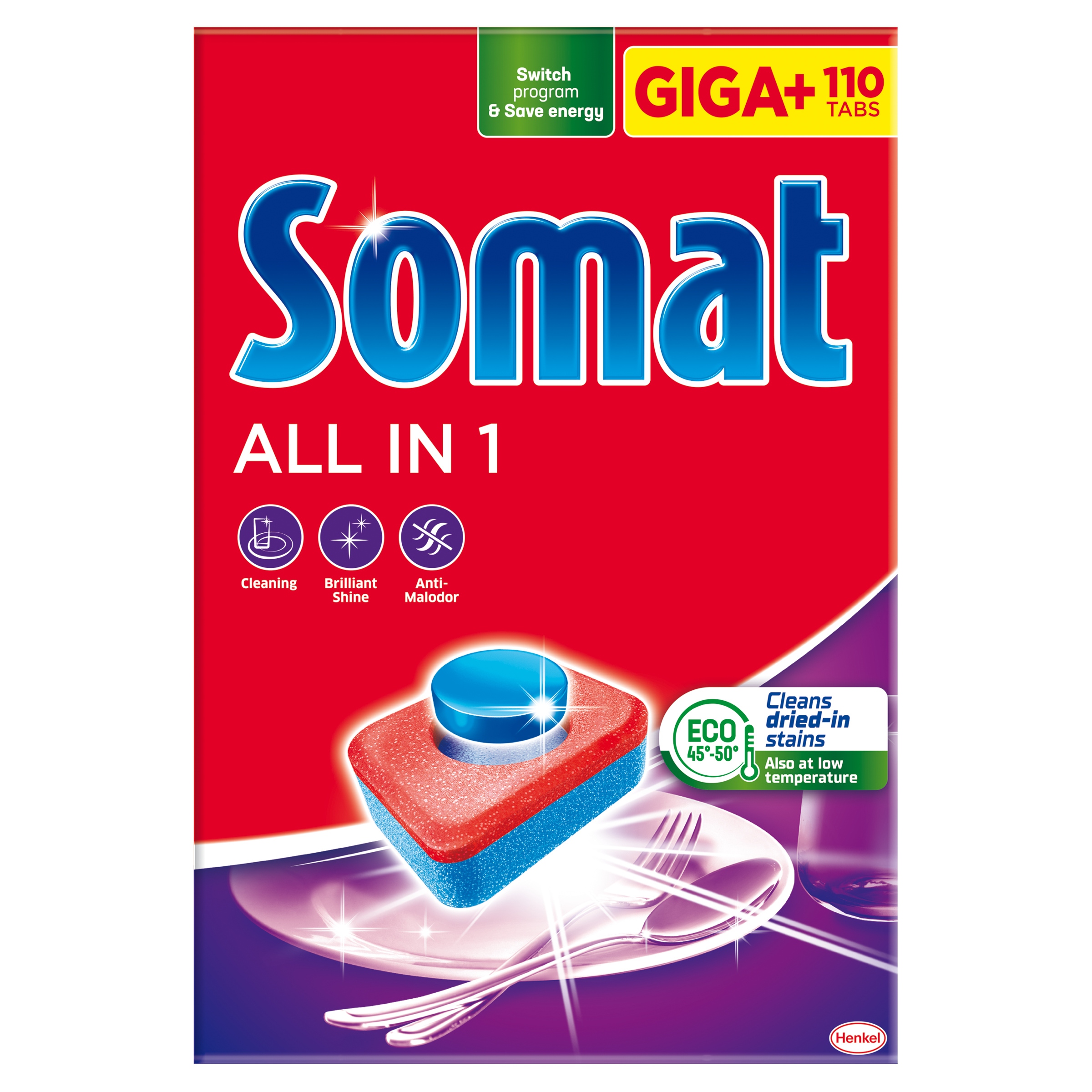 Levně Somat All in One 110 kusů
