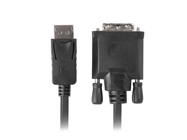 

Lanberg Kabel DisplayPort - DVI-D 1.8m czarny
