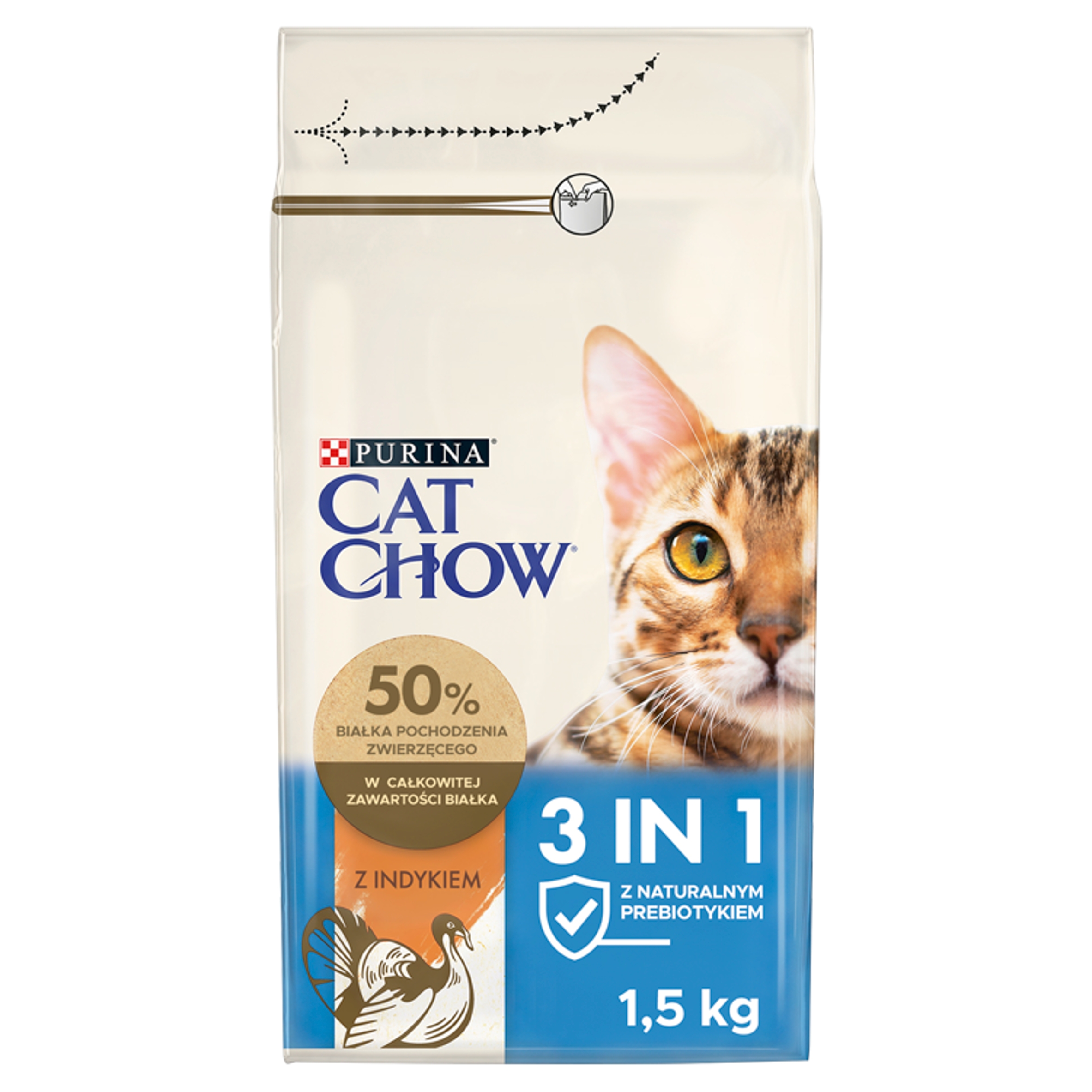 Purina Cat Chow Special Care 3in1 suché krmivo pro kočky 1,5 kg