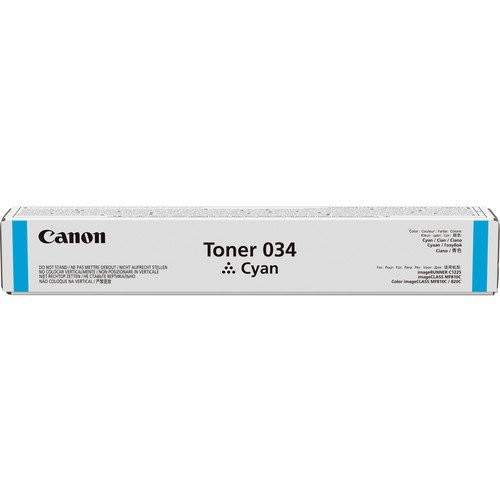 Toner Canon 034 4549292017090 modrý (azúrový)