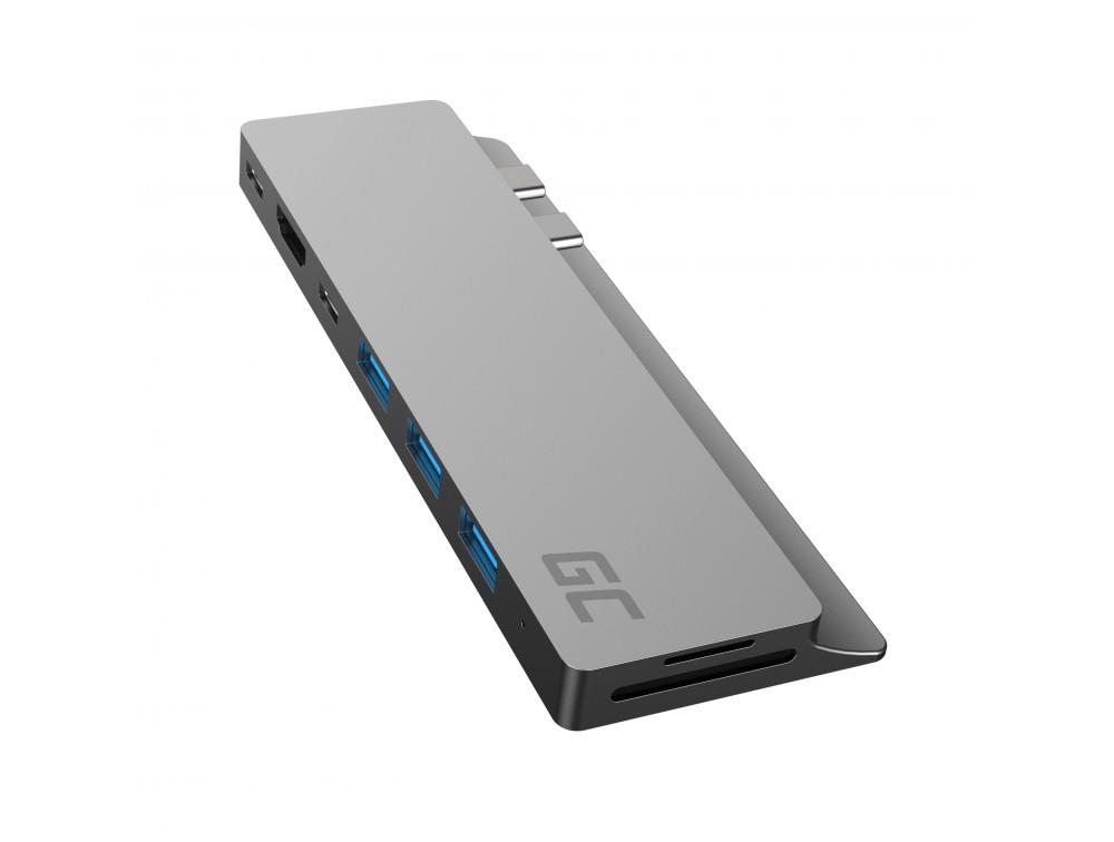 

Adapter Green Cell Hub Connect60 8w1 Thunderbolt