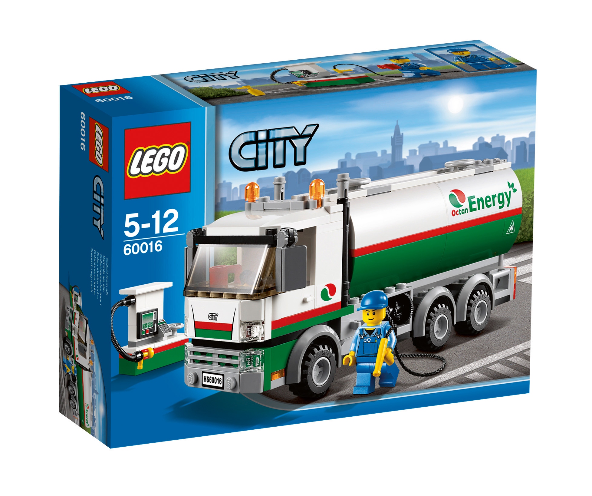 Klocki Lego City Zestaw Cysterna 60016