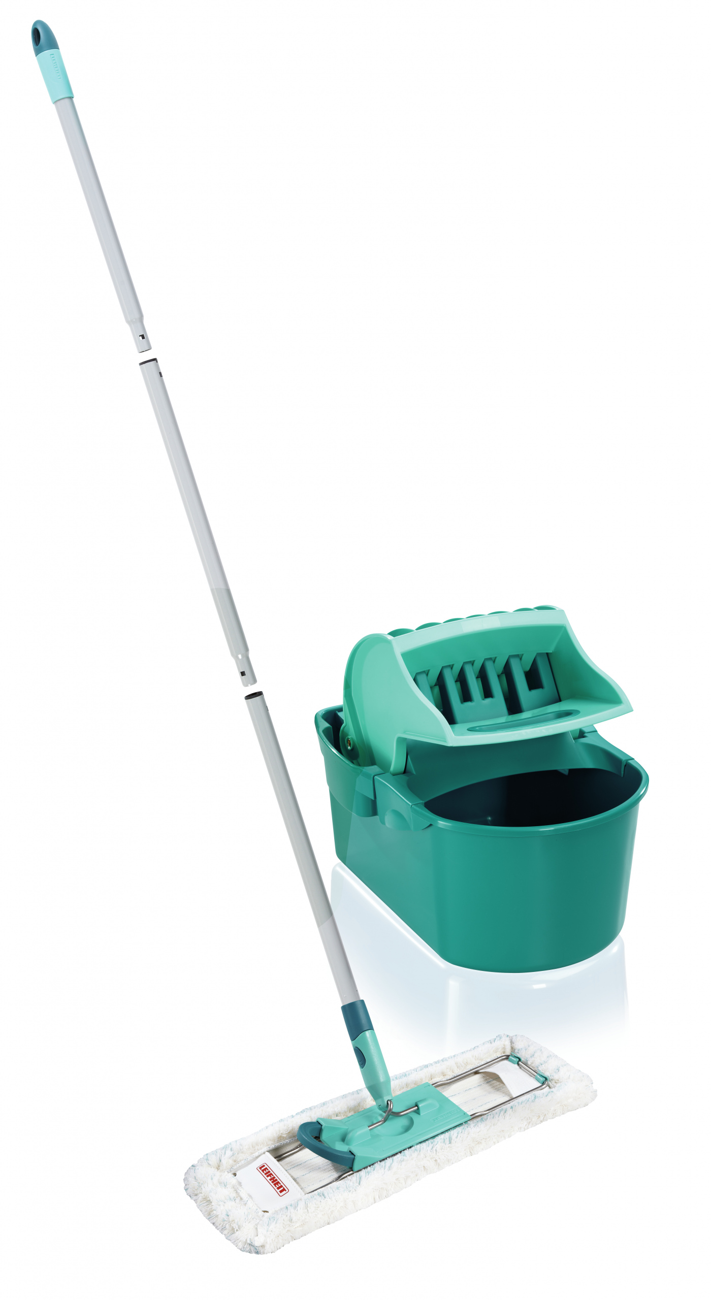 Levně Kbelík a plochý mop Leifheit 42 cm