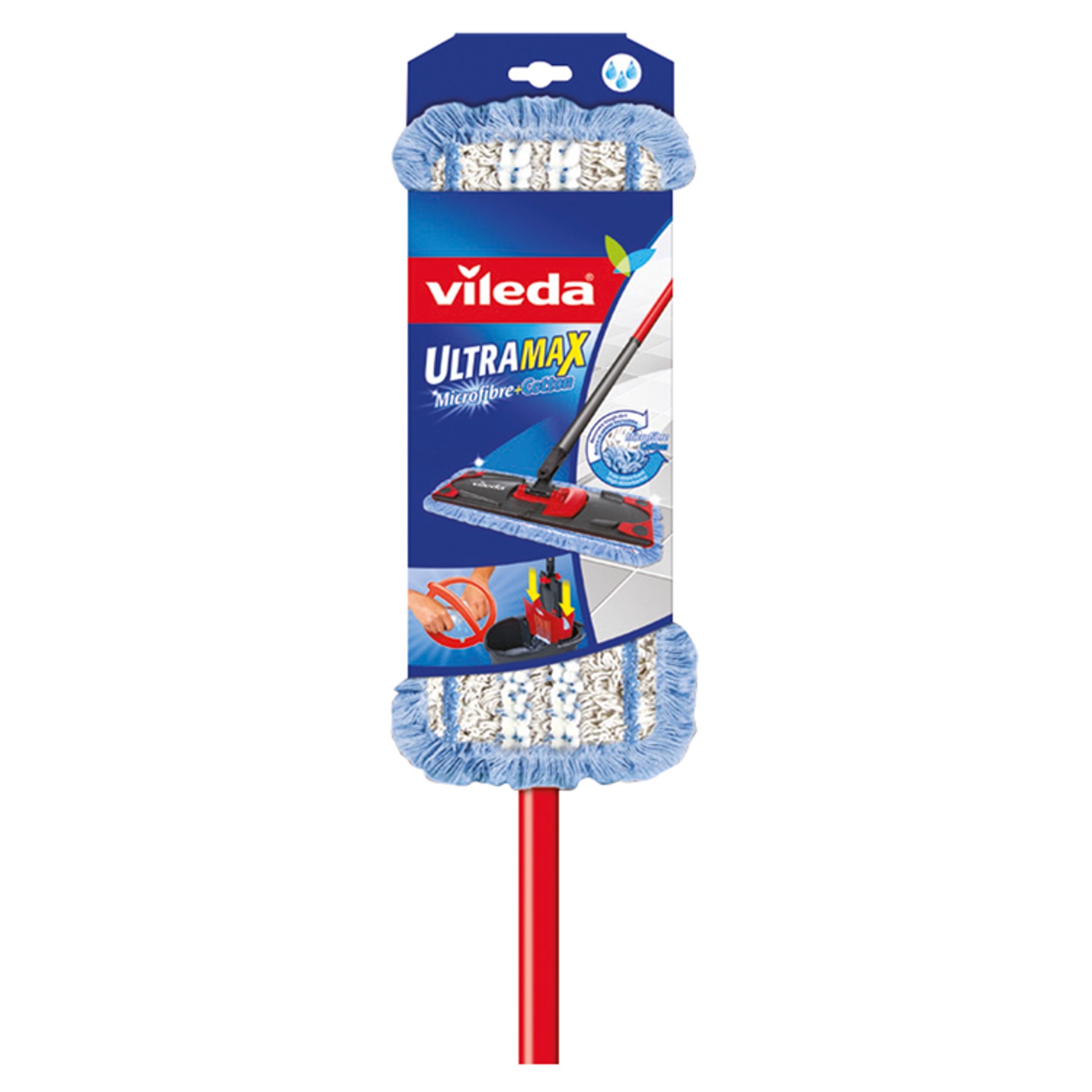 Levně Plochý mop Vileda Ultra Max Micro & Cotton