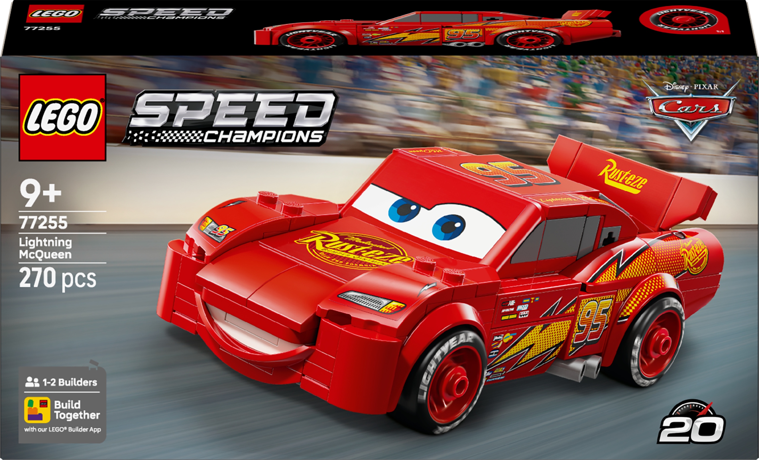 Lego 77255 Speed Champions Blesk McQueen Auta Stavebnice Rychle odesíláme