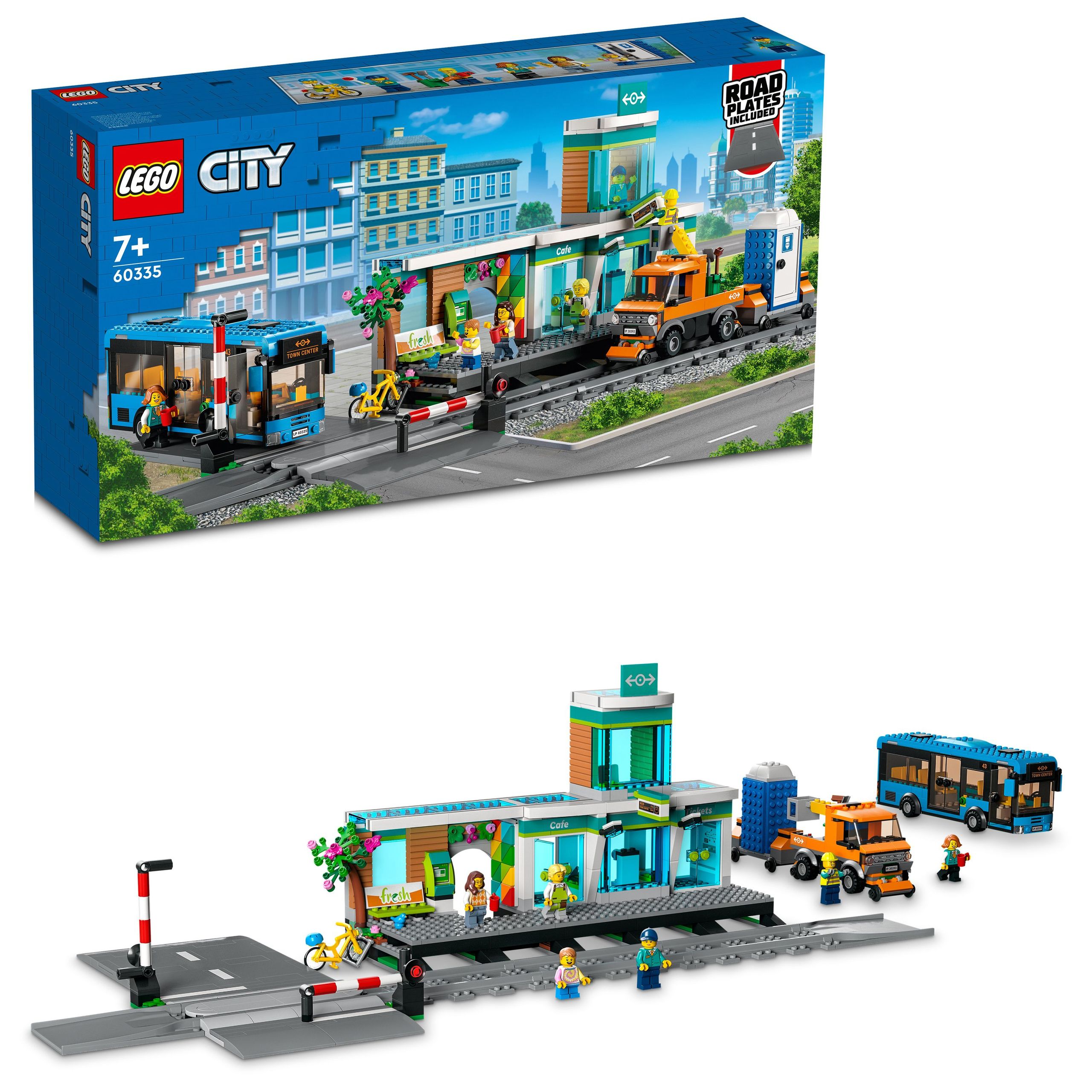 LEGO CITY железнодорожный вокзал 60335