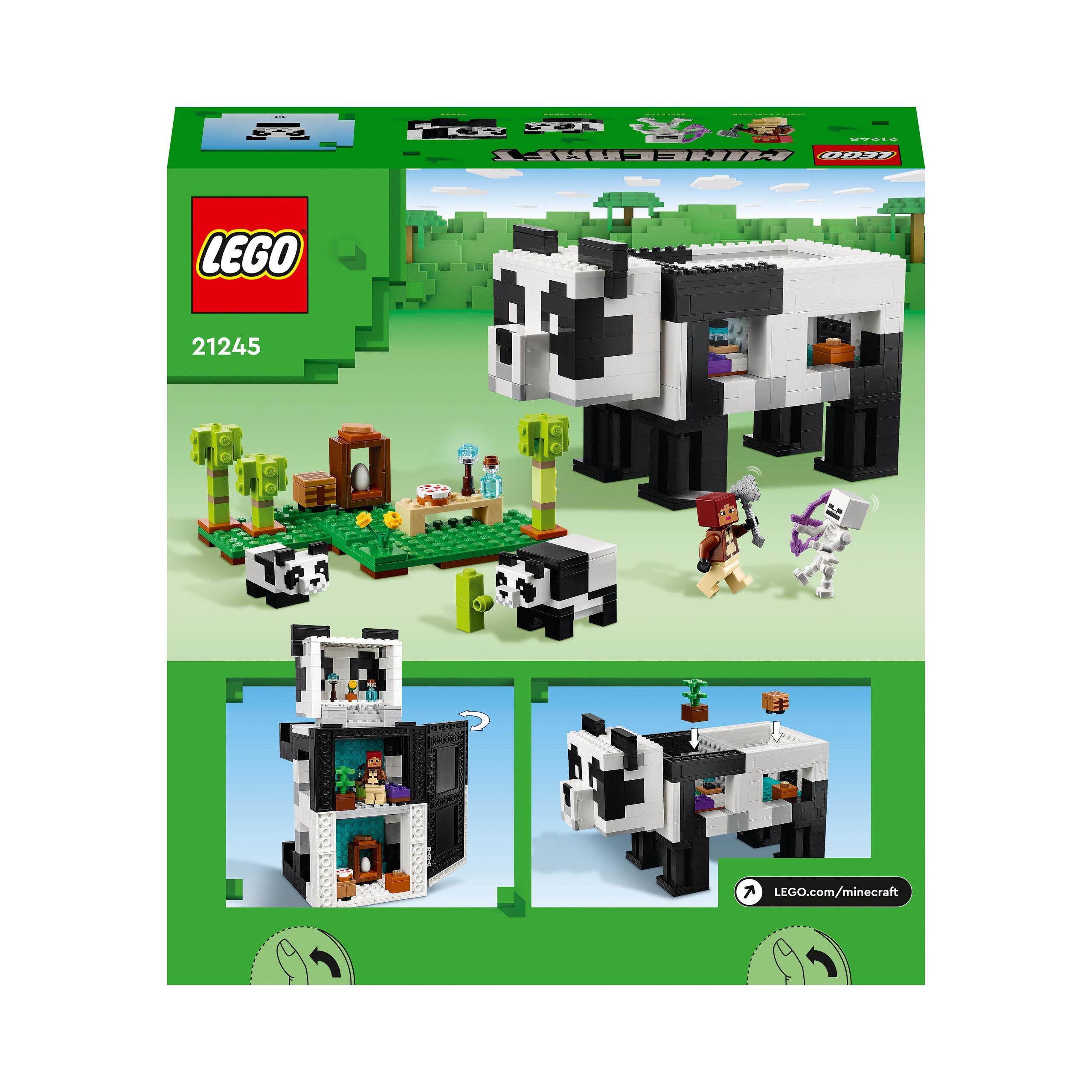 LEGO Minecraft Rezerwat pandy 21245 Numer produktu 21245