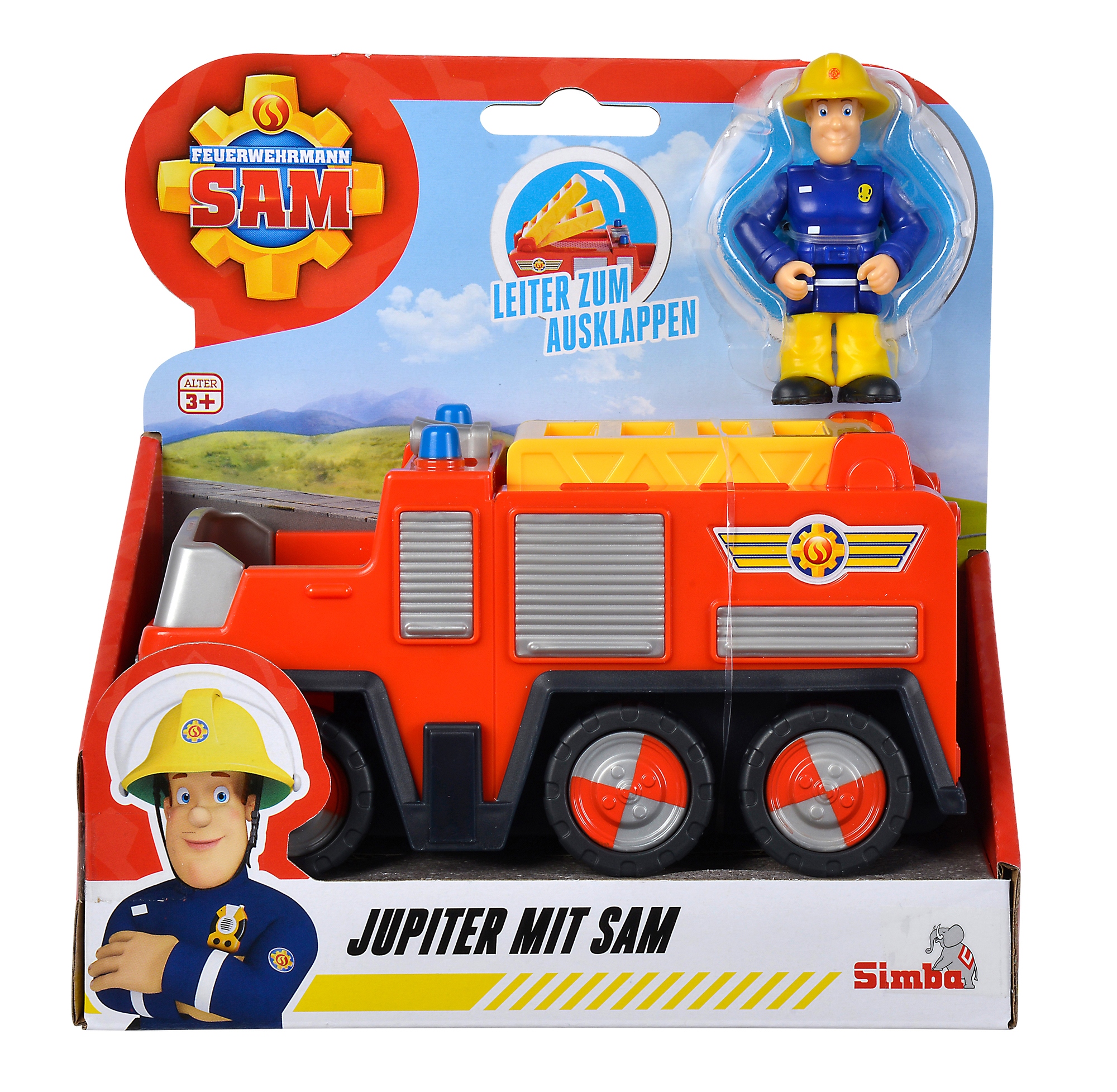 

Strażak Sam Wóz Strażacki Jupiter Figurka Simba
