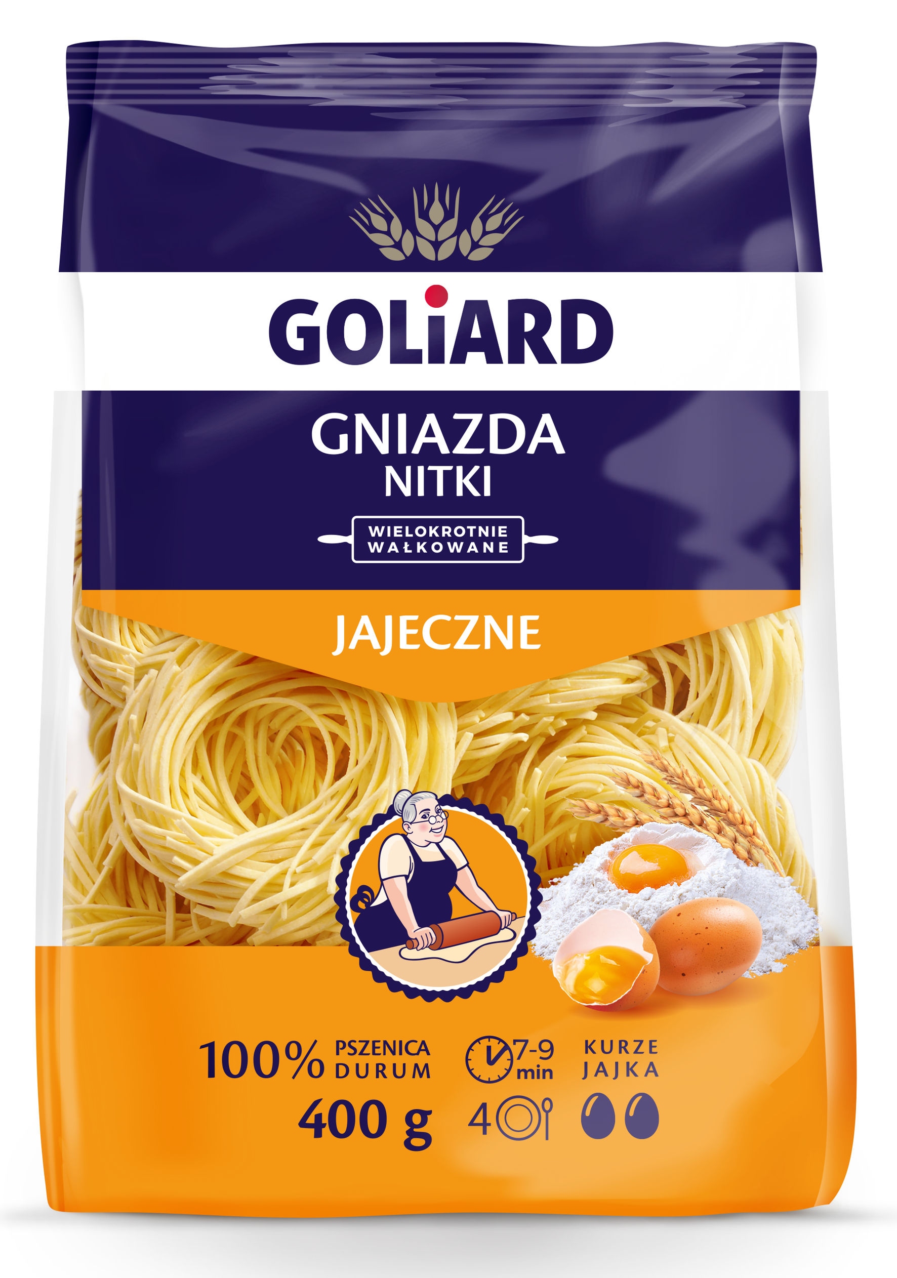 Goliard těstoviny s nudličky 400 g