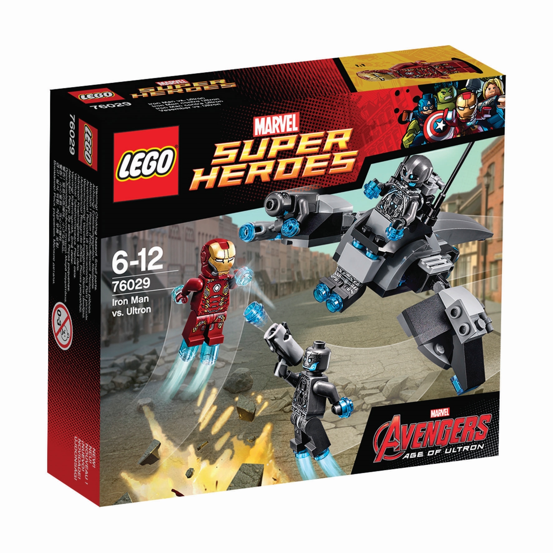 Lego Marvel Heroes 76029 Iron Man vs. Ultron Stavebnice
