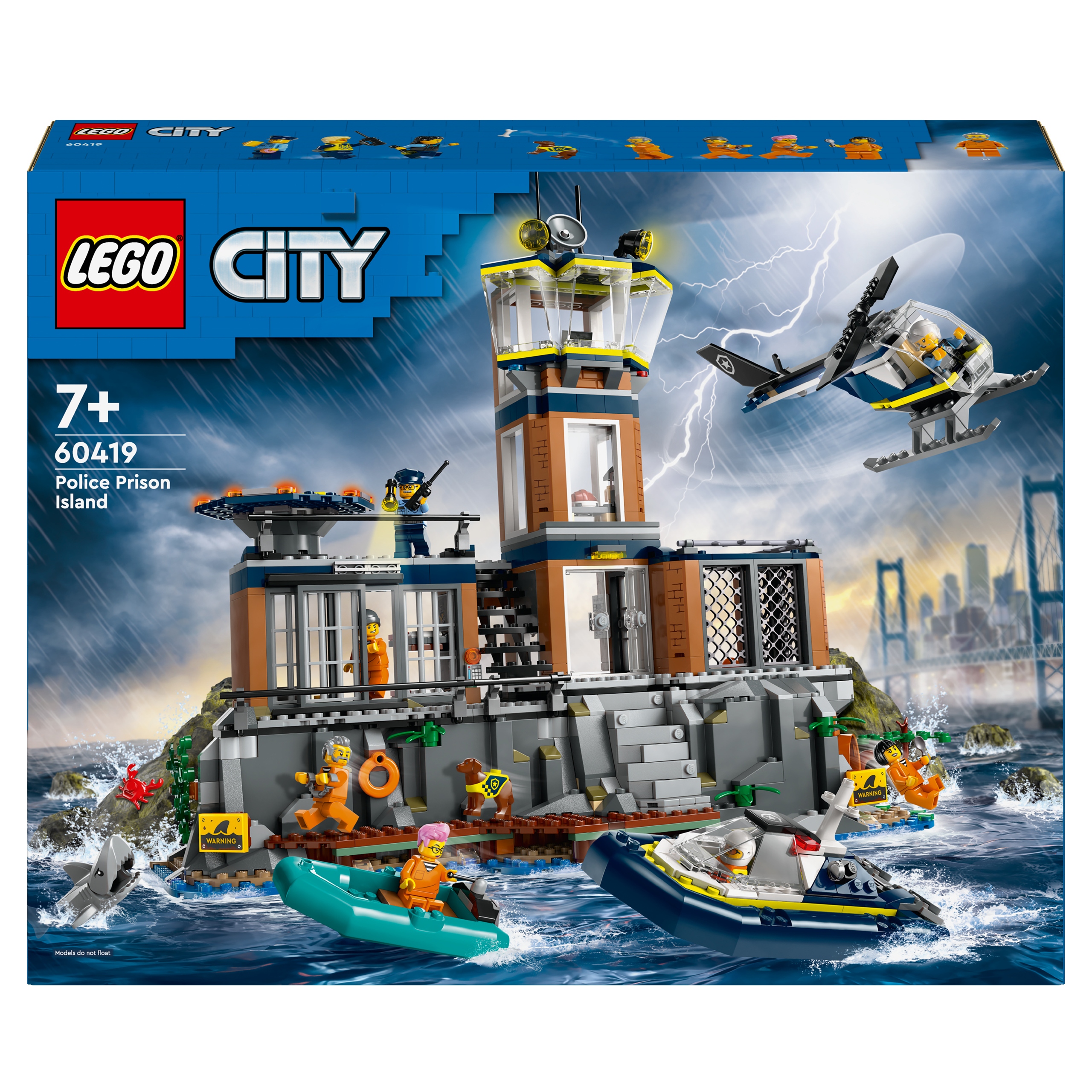Lego City Policie z Vězeňského ostrova 60419