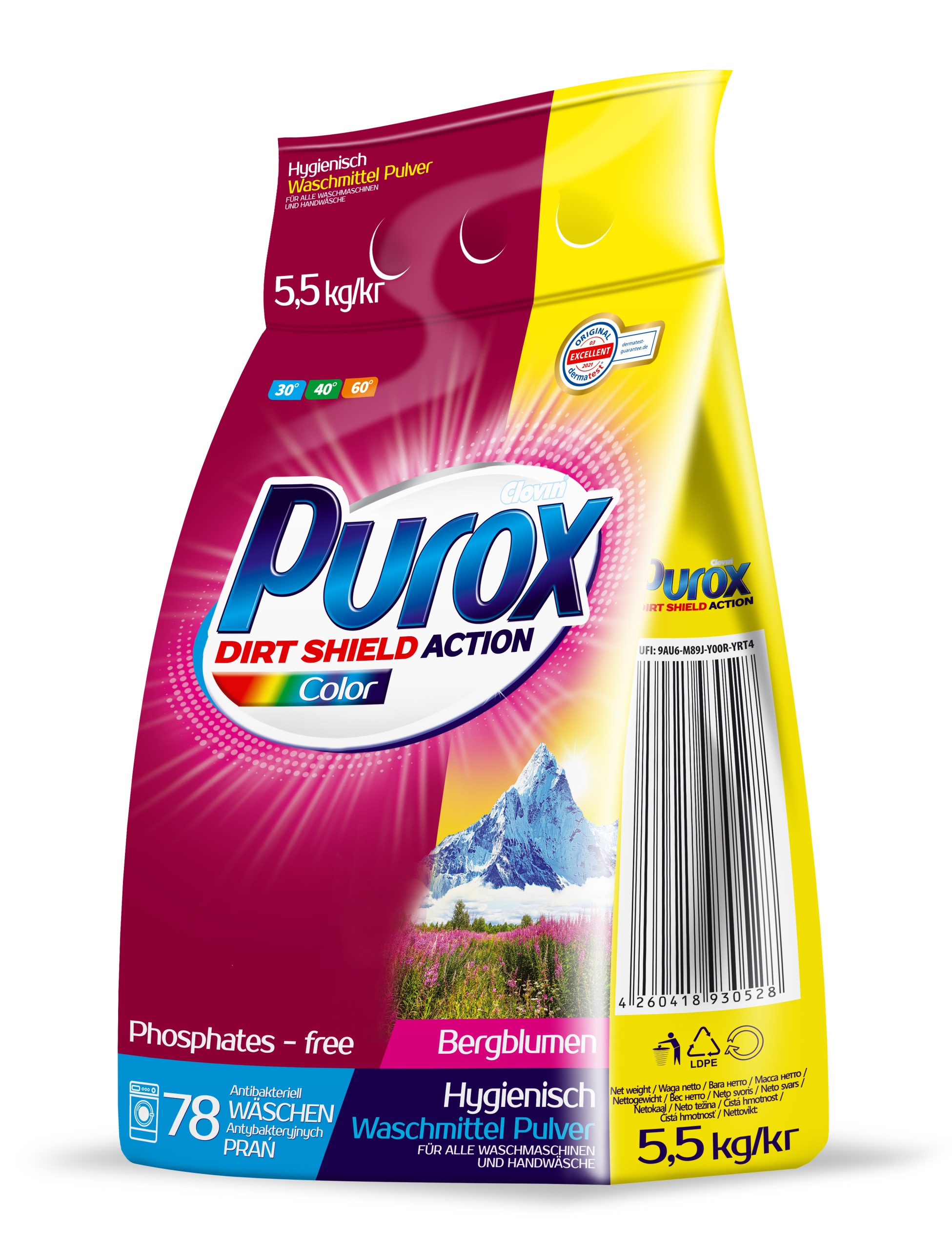 

Proszek do prania kolorów Purox 5,5 kg