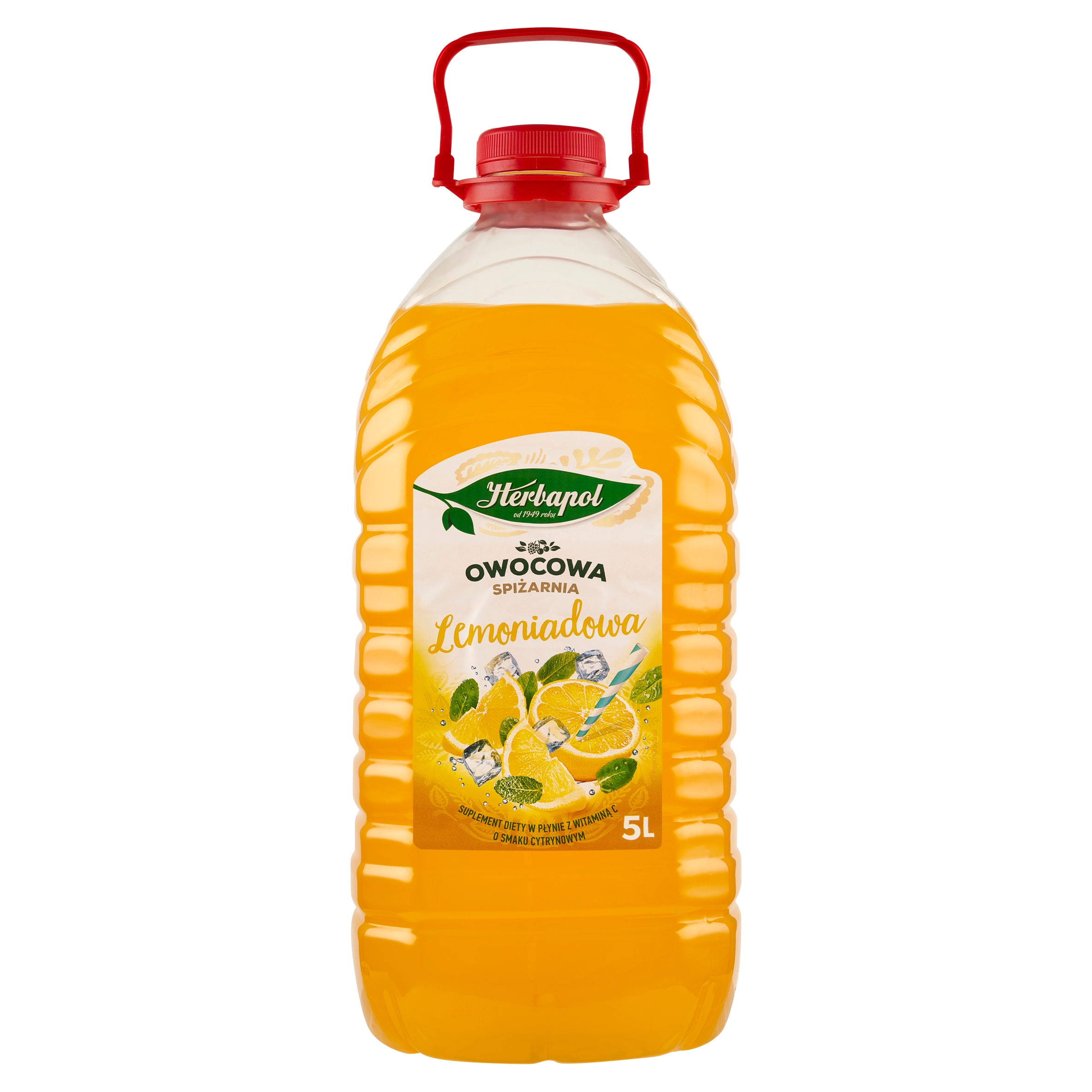 Levně Sirup Herbapol Ovocná limonádová spíž 5 l