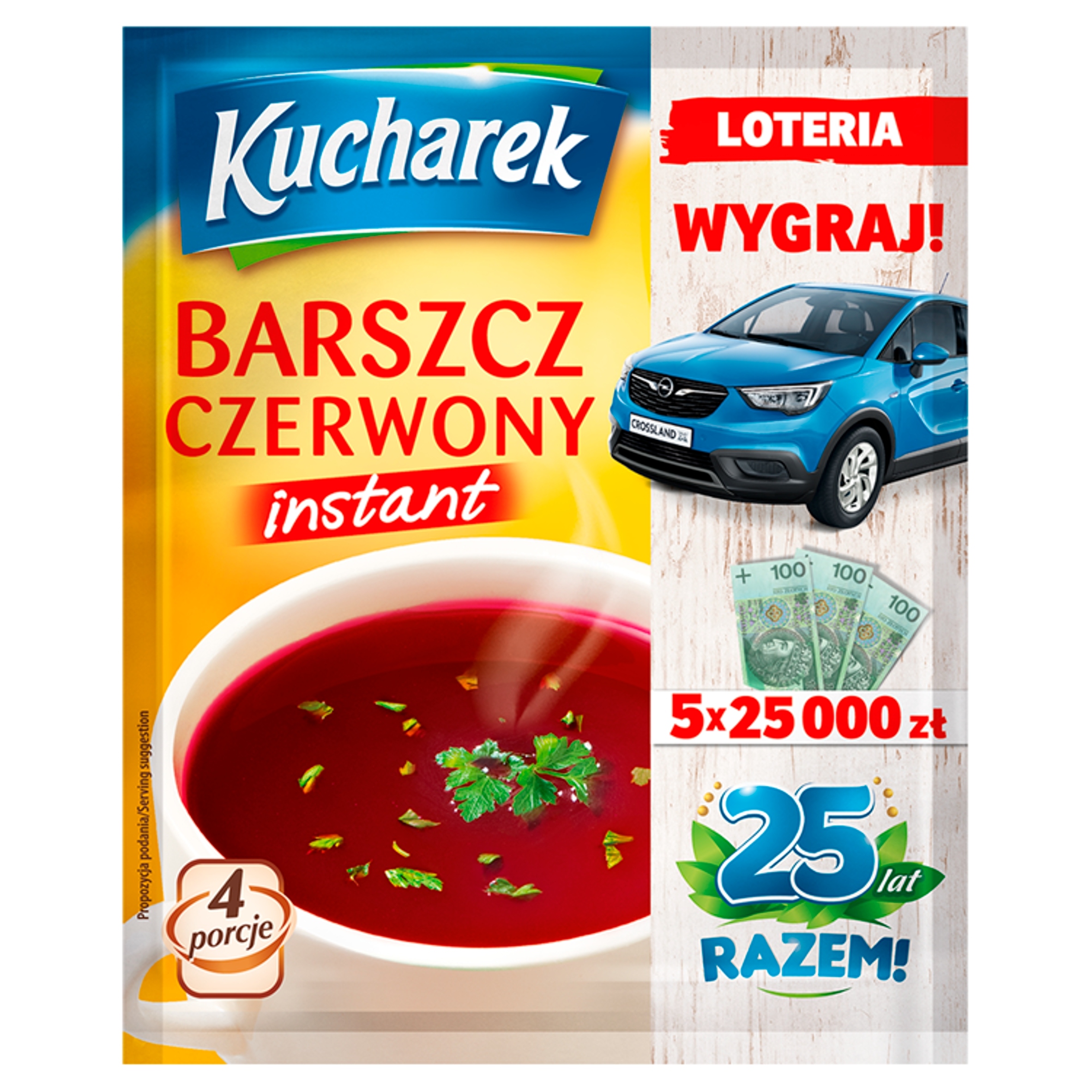 Levně 17 x Kucharek Polévka Kucharek Boršč Červený Instant 48G Prymat